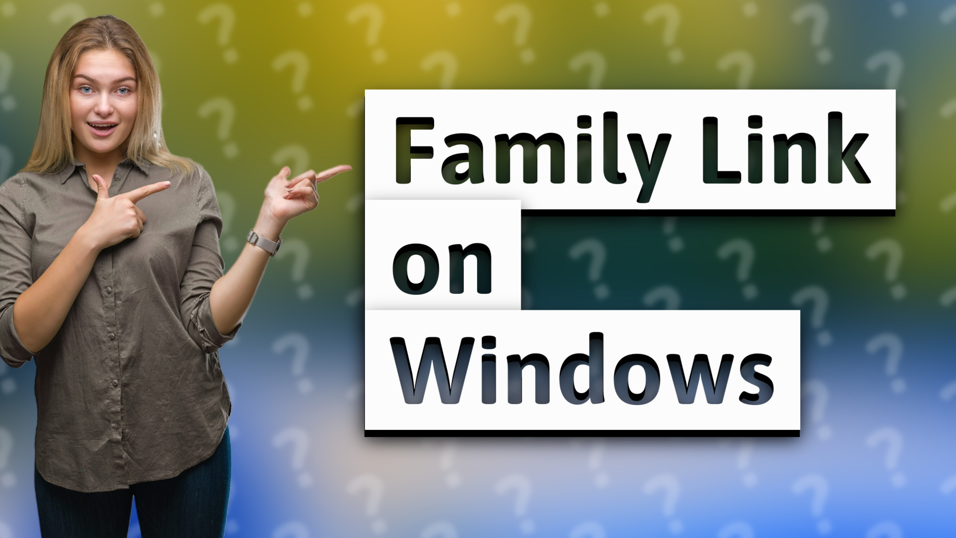 Family Link on Windows