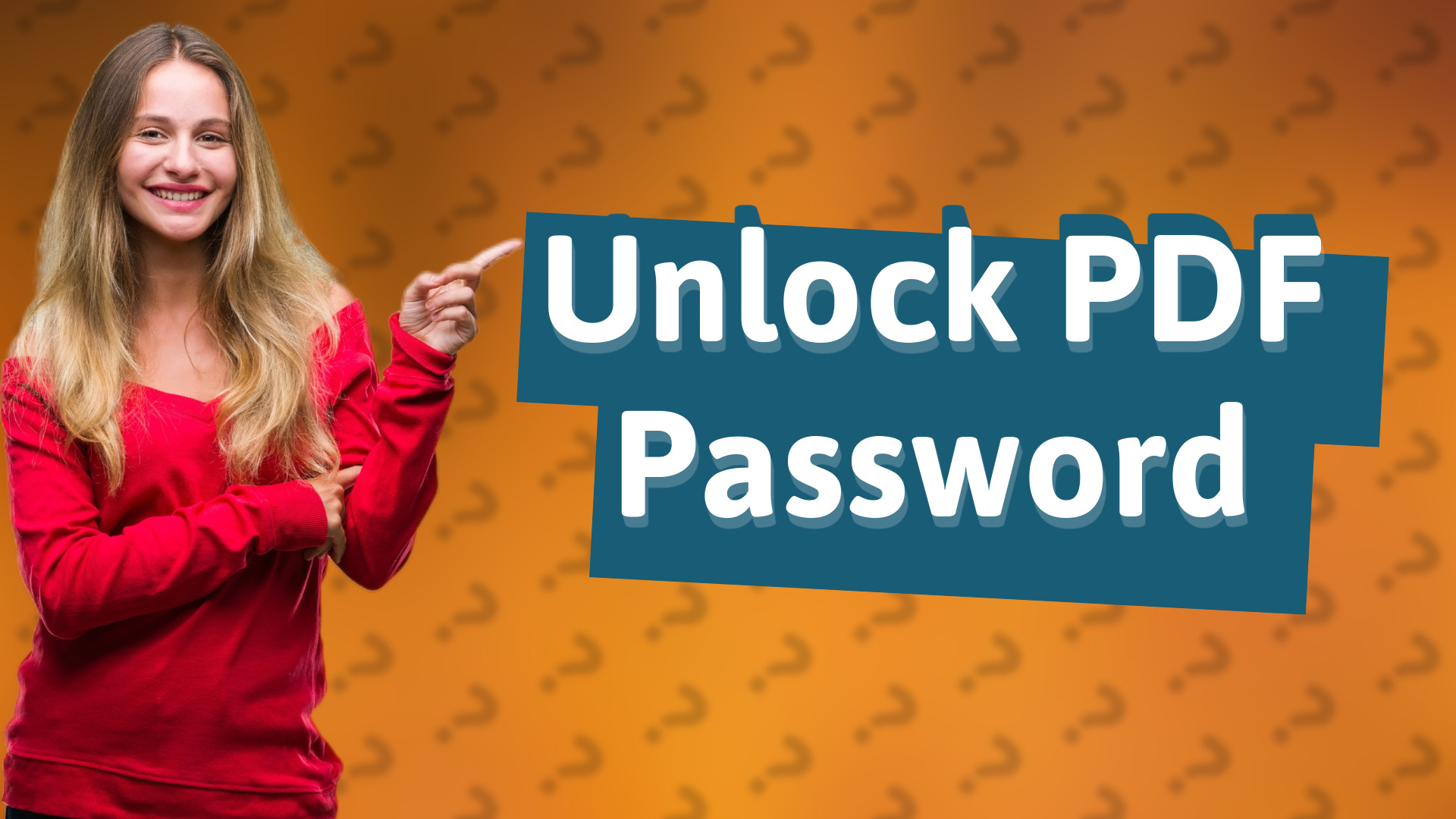 Unlock PDF Password
