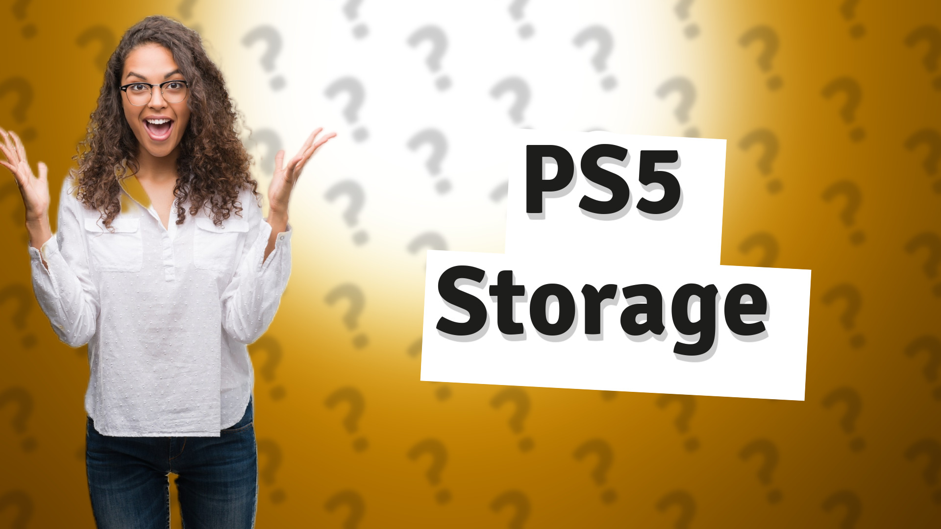 PS5 Storage