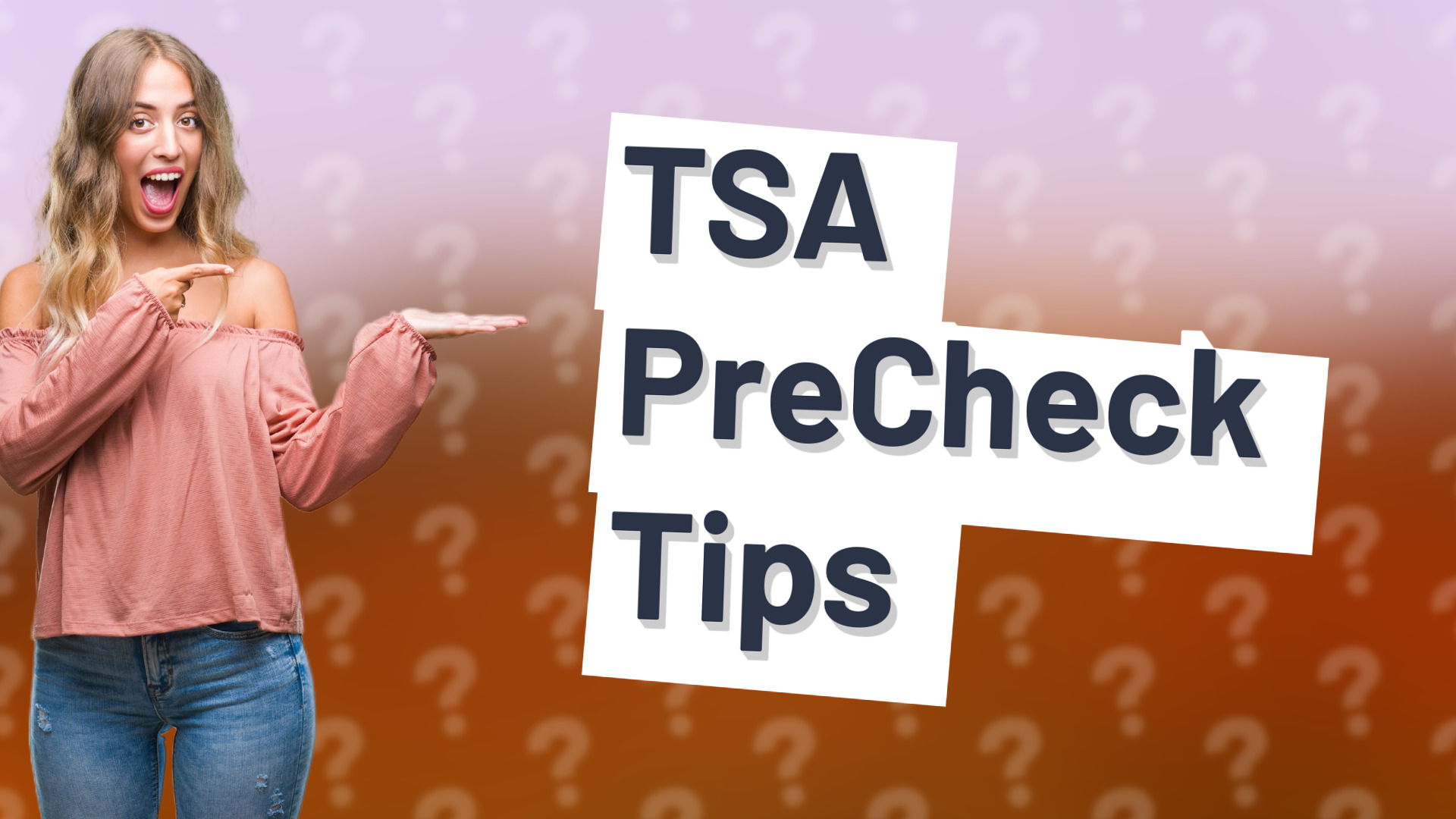 TSA PreCheck Tips