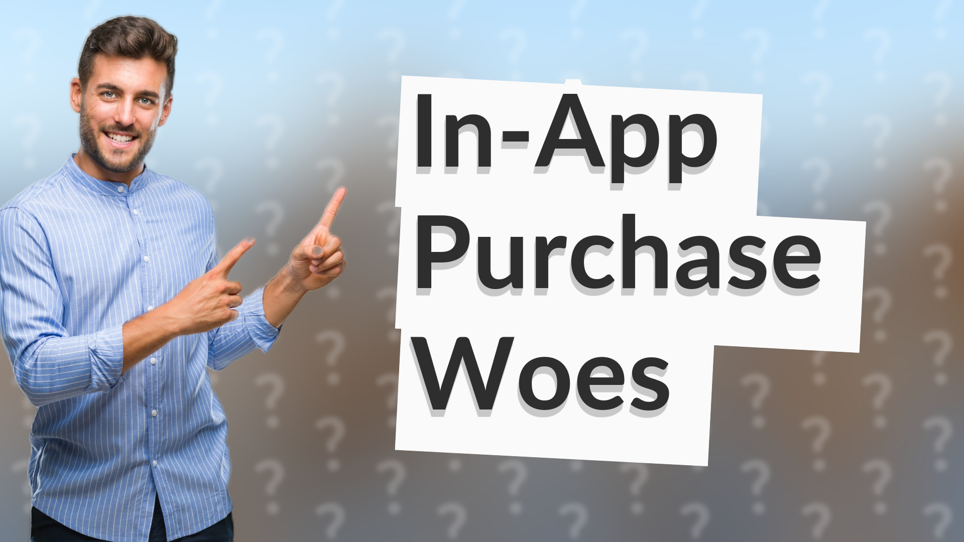 In-App Purchase Woes