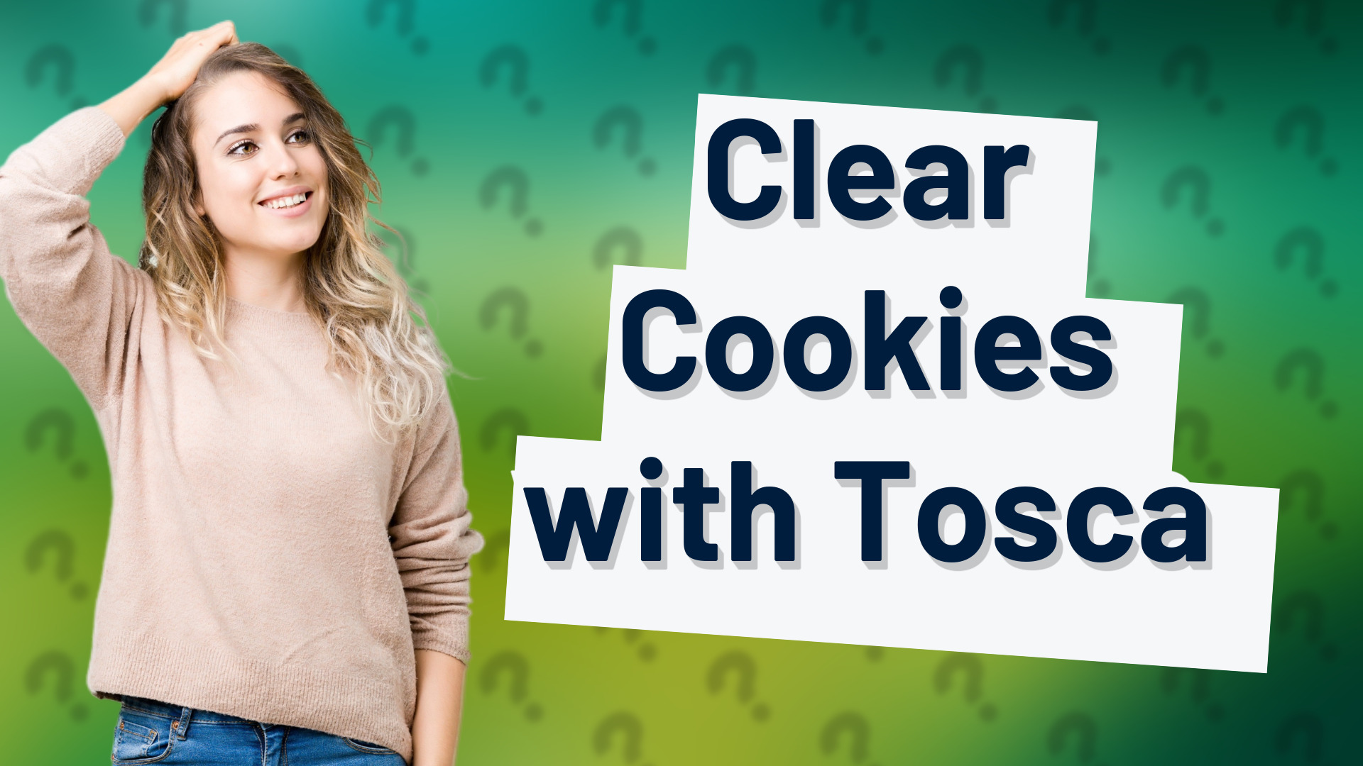 Clear Cookies with Tosca