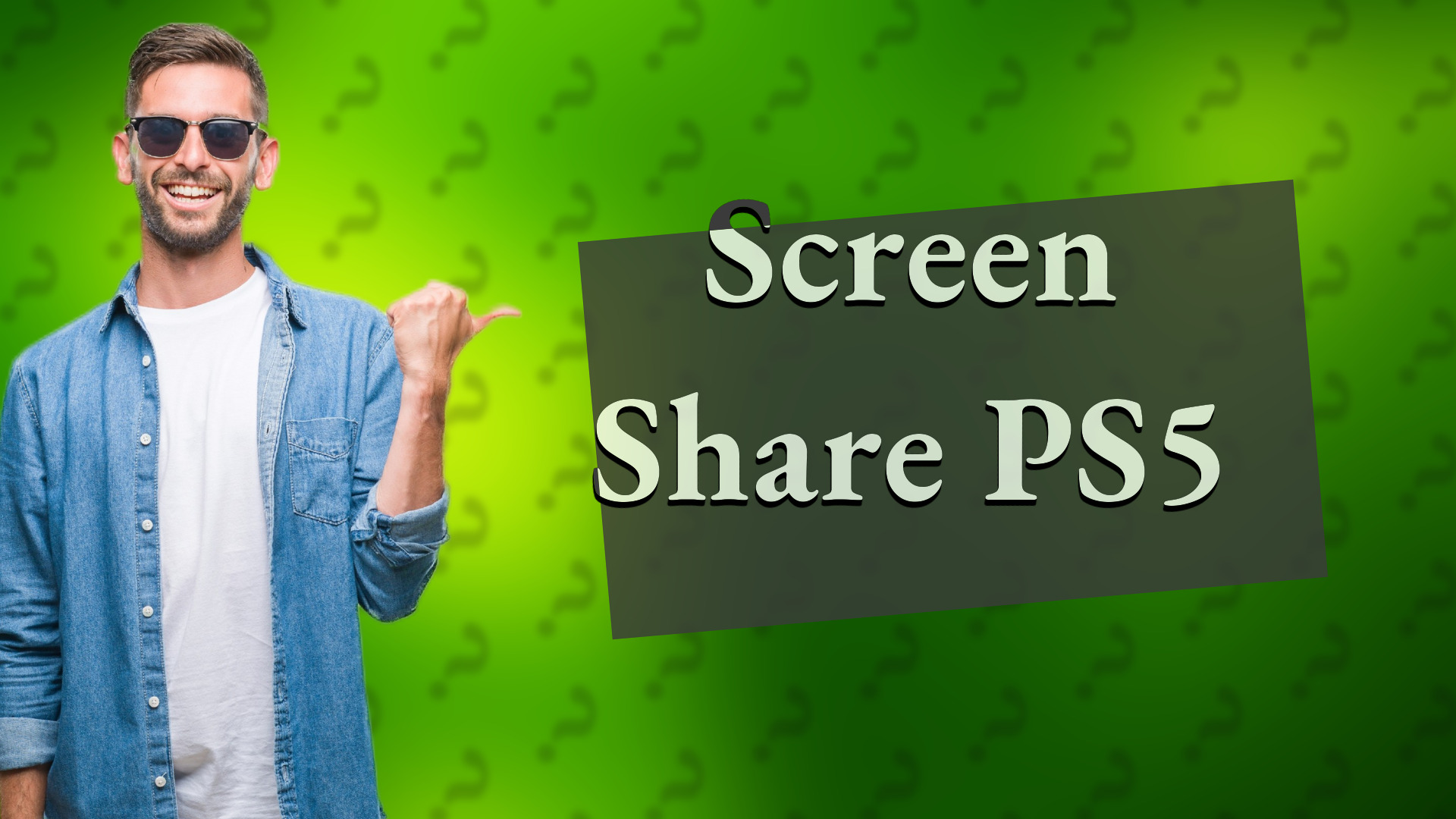 Screen Share PS5