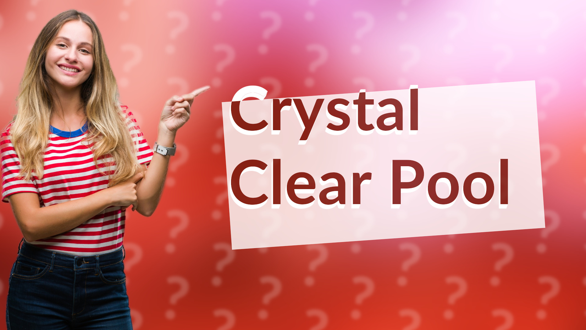 Crystal Clear Pool