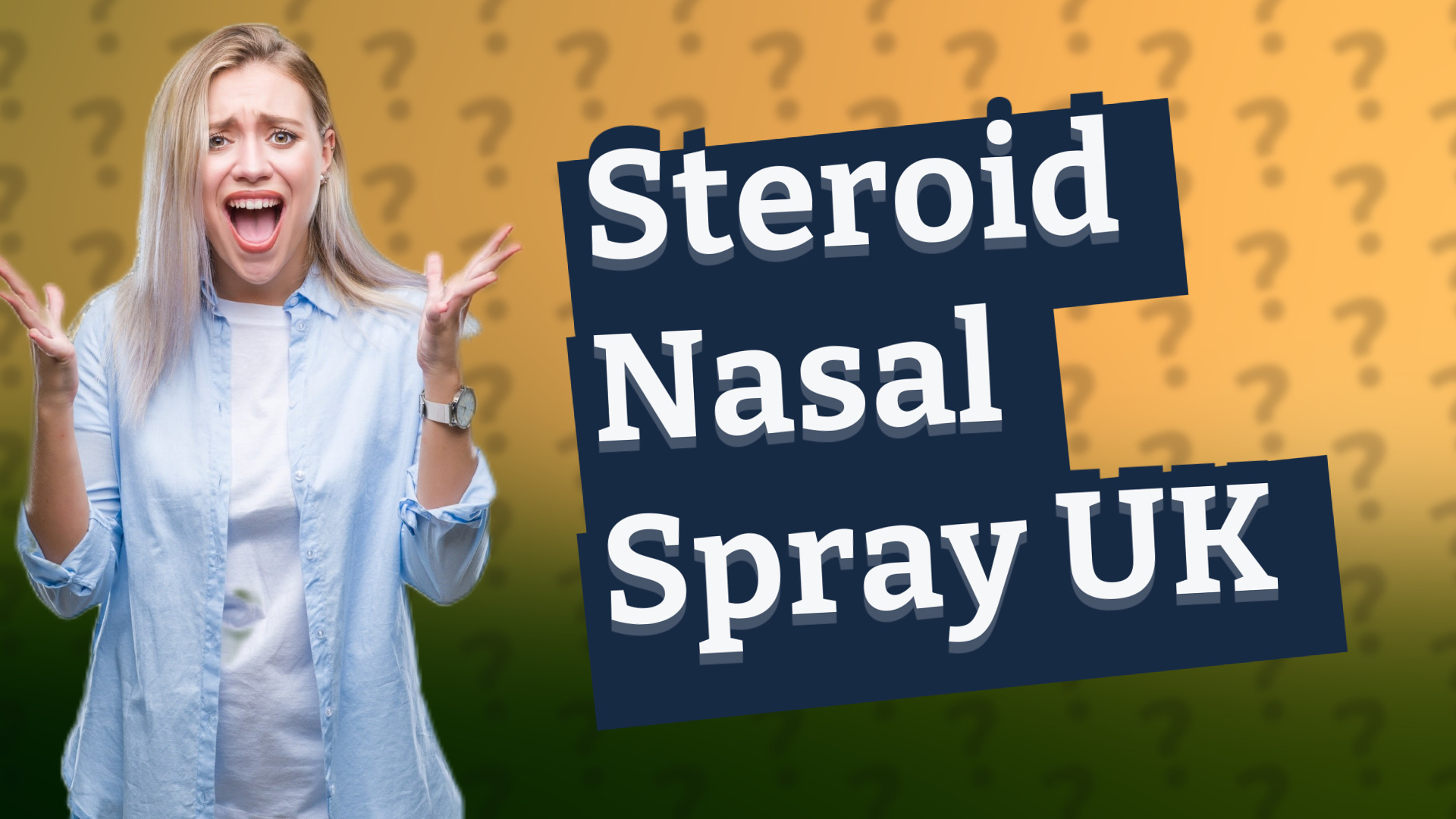 Steroid Nasal Spray UK