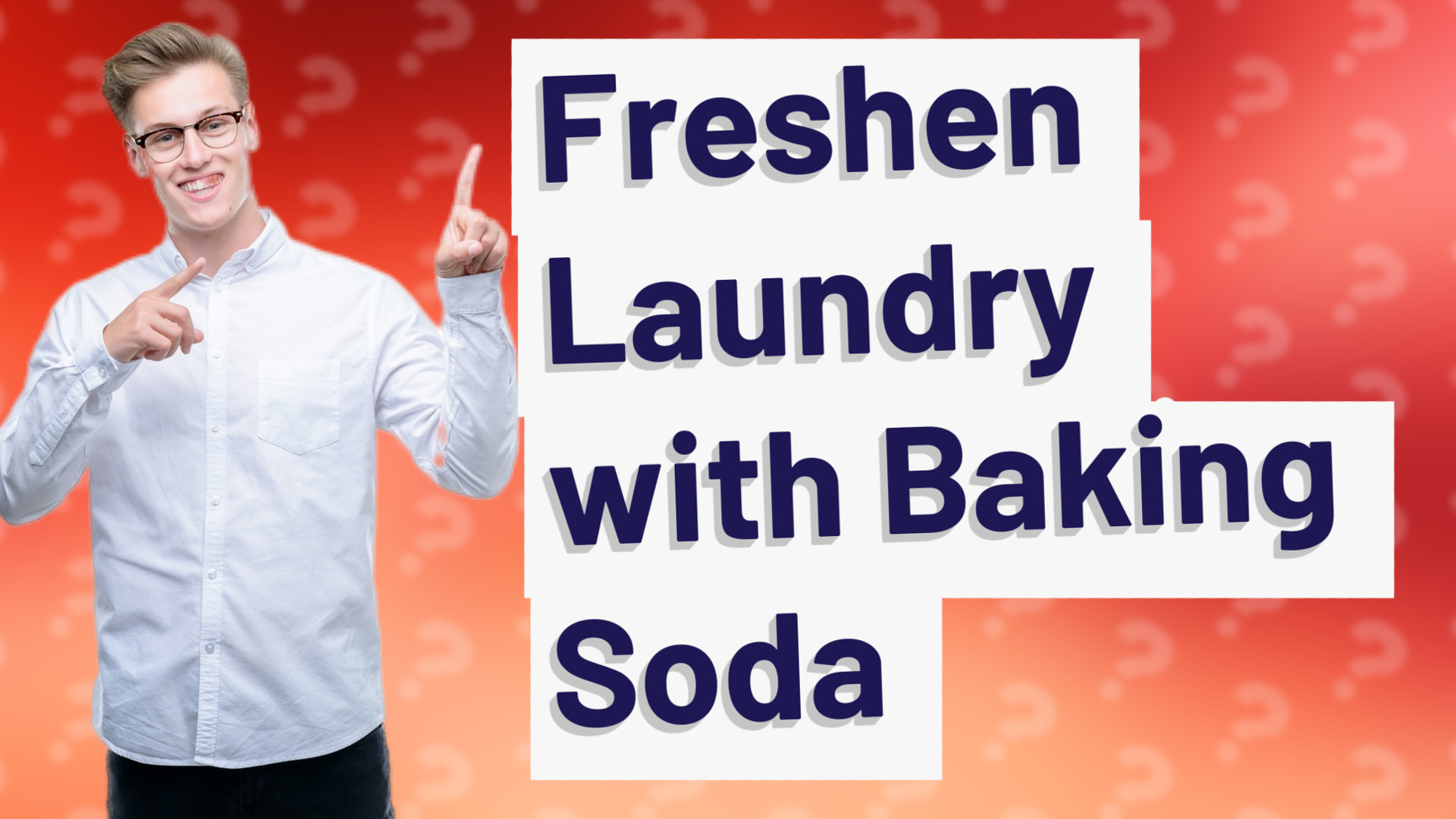 Freshen Laundry with Baking Soda