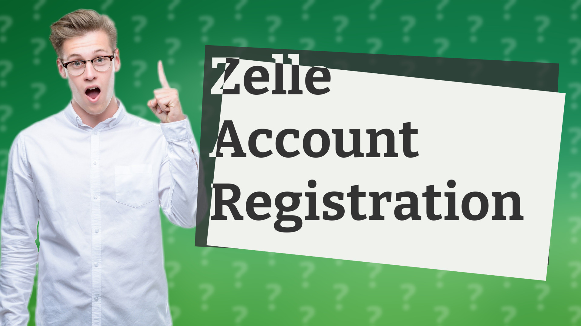 Zelle Account Registration