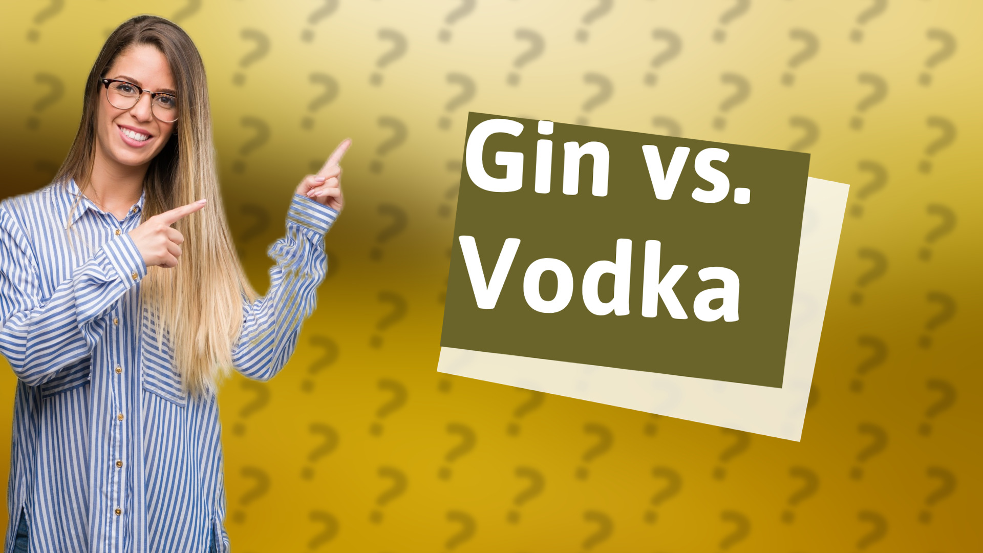 Gin vs. Vodka