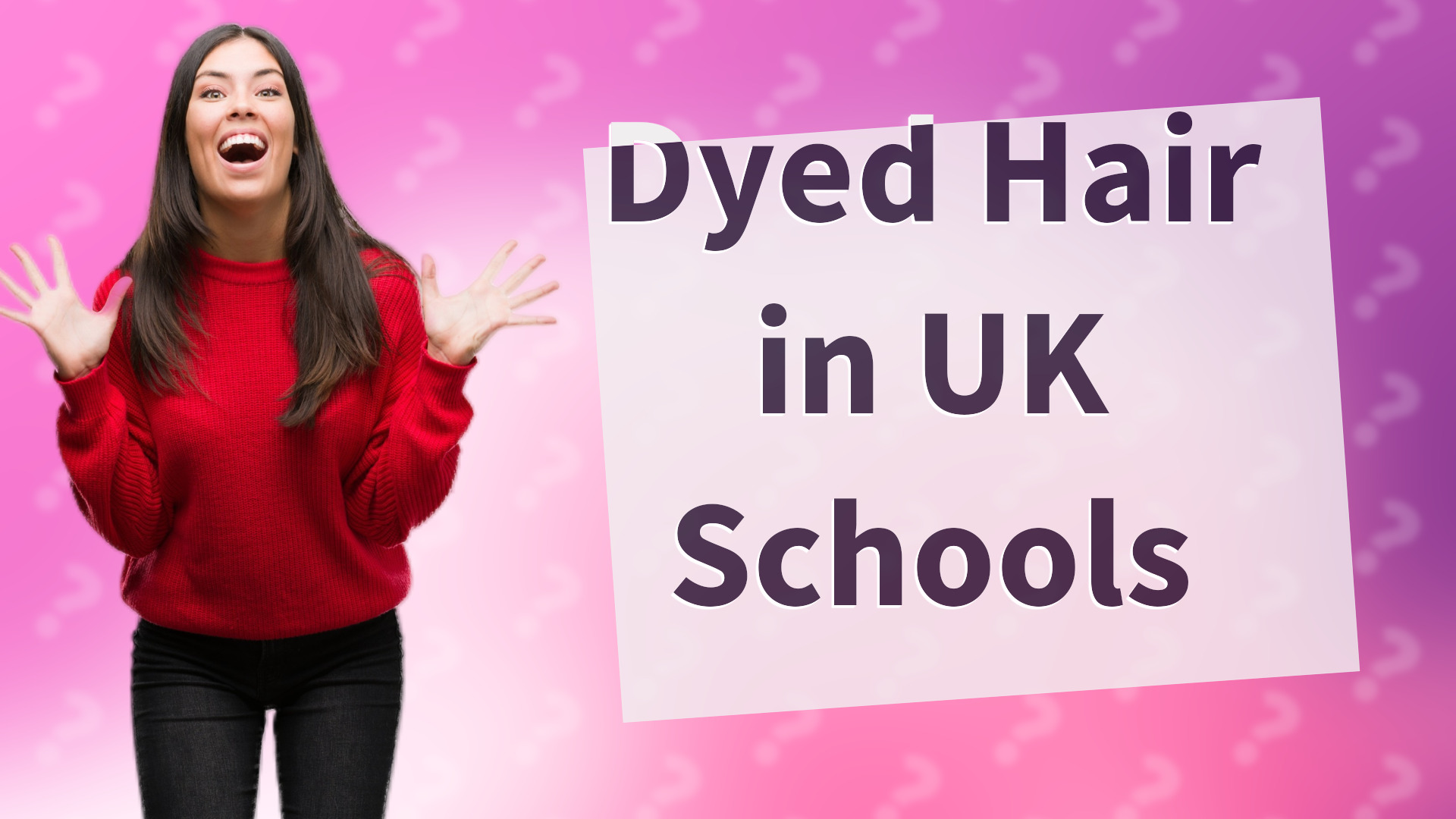 Dyed Hair in UK Schools