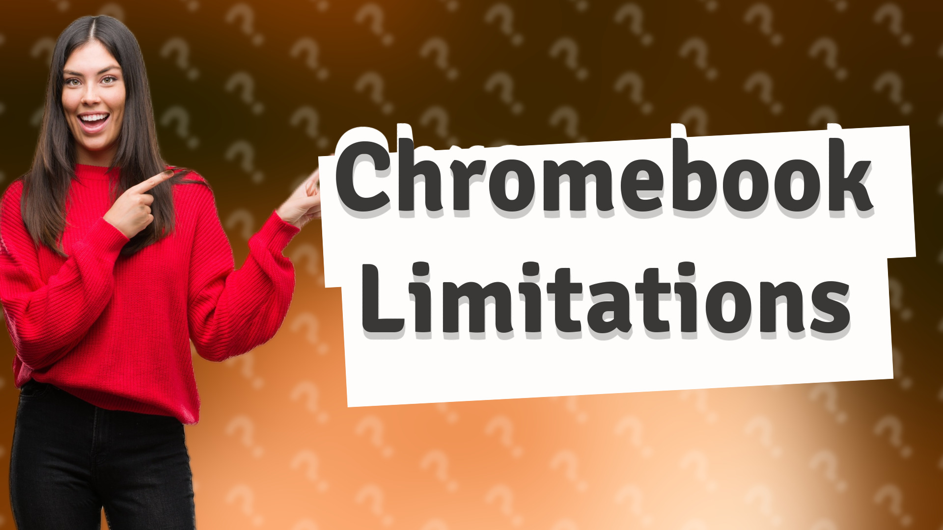 Chromebook Limitations
