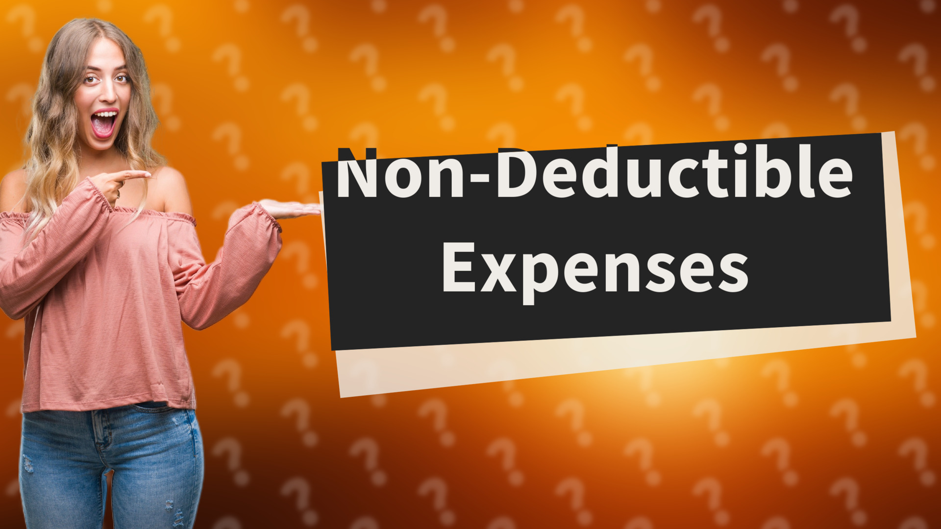Non-Deductible Expenses