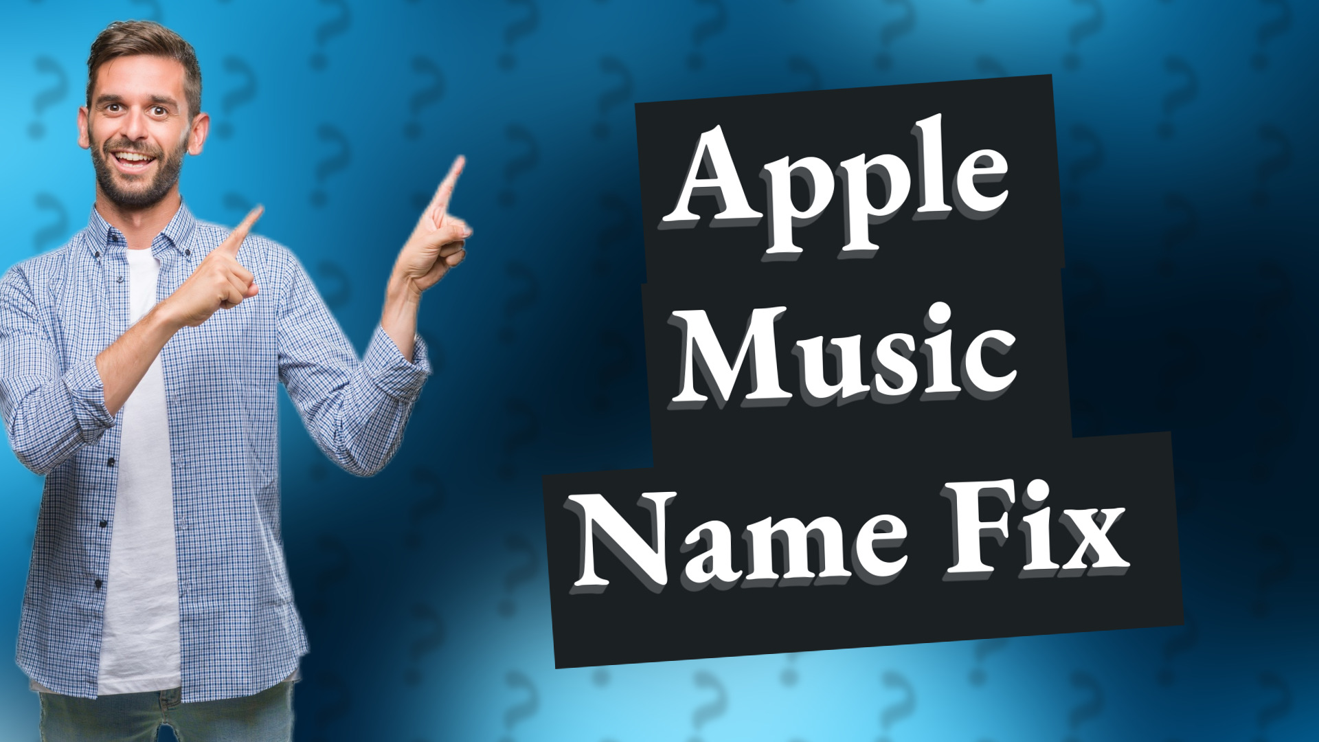 Apple Music Name Fix
