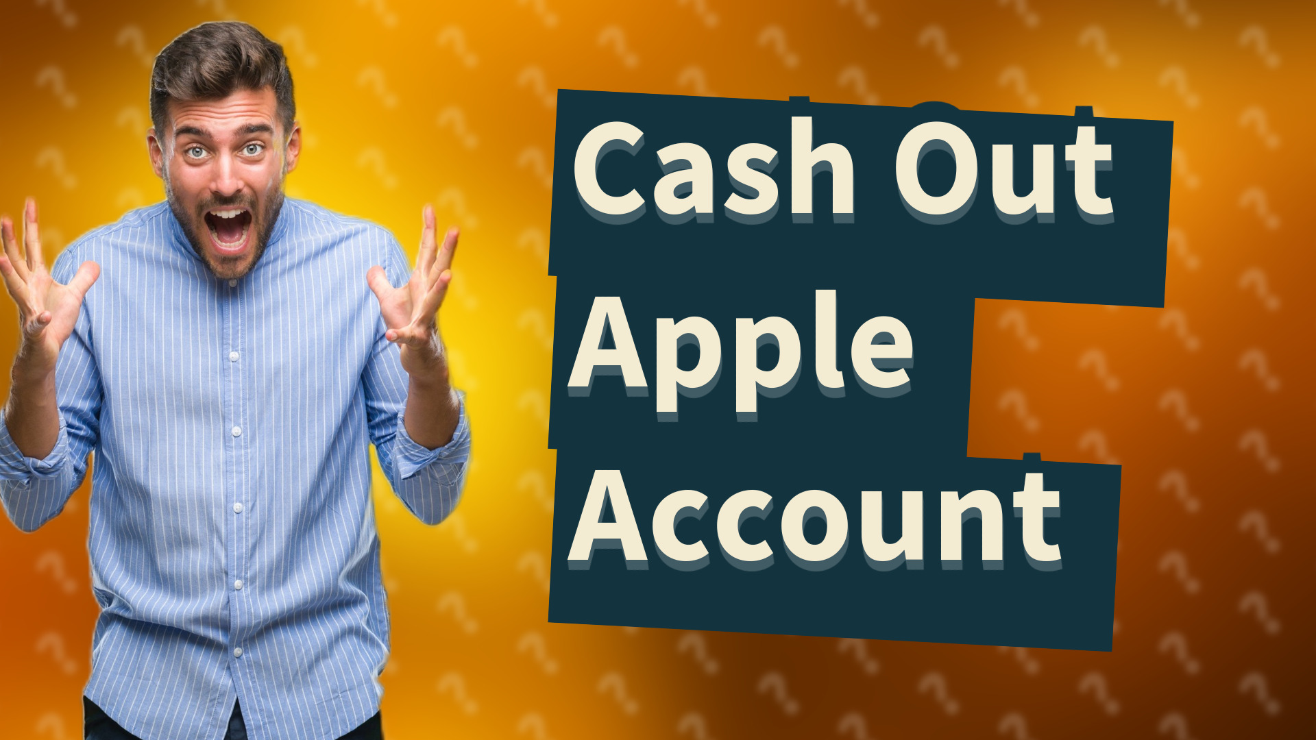 Cash Out Apple Account