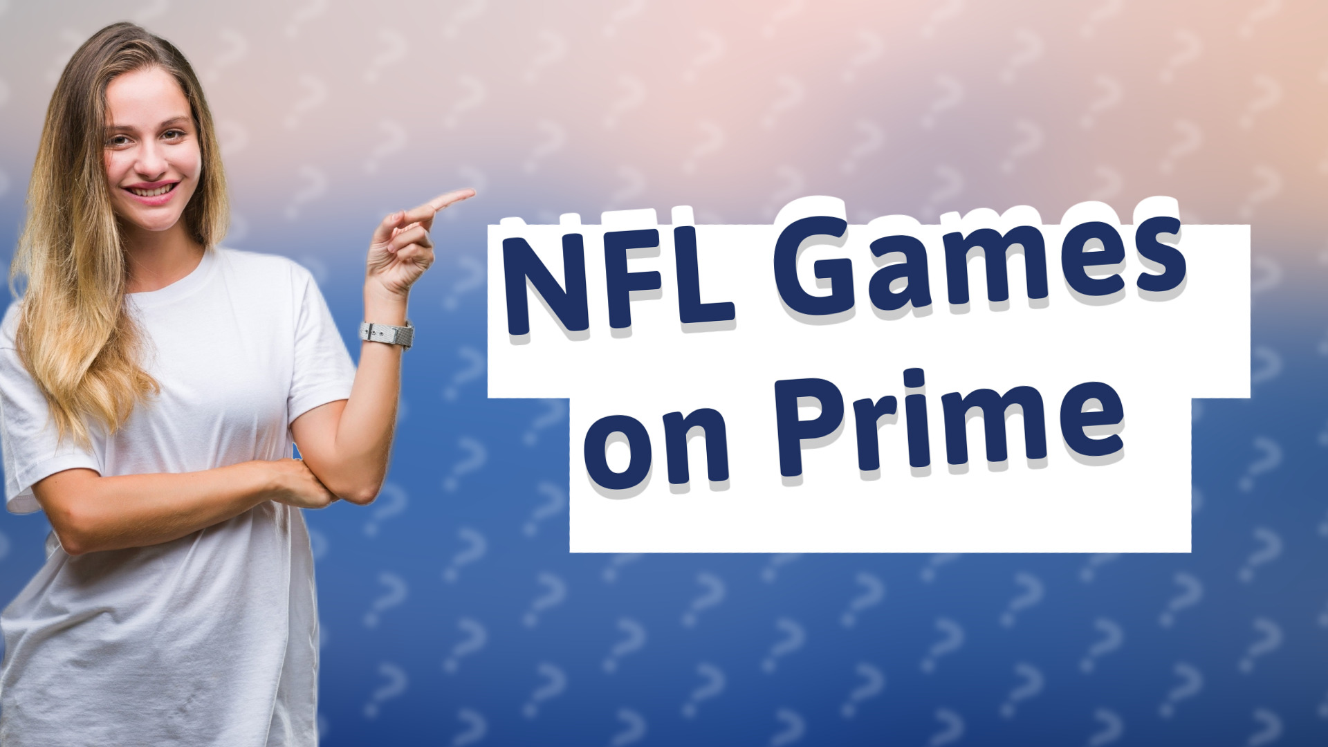 NFL Games on Prime