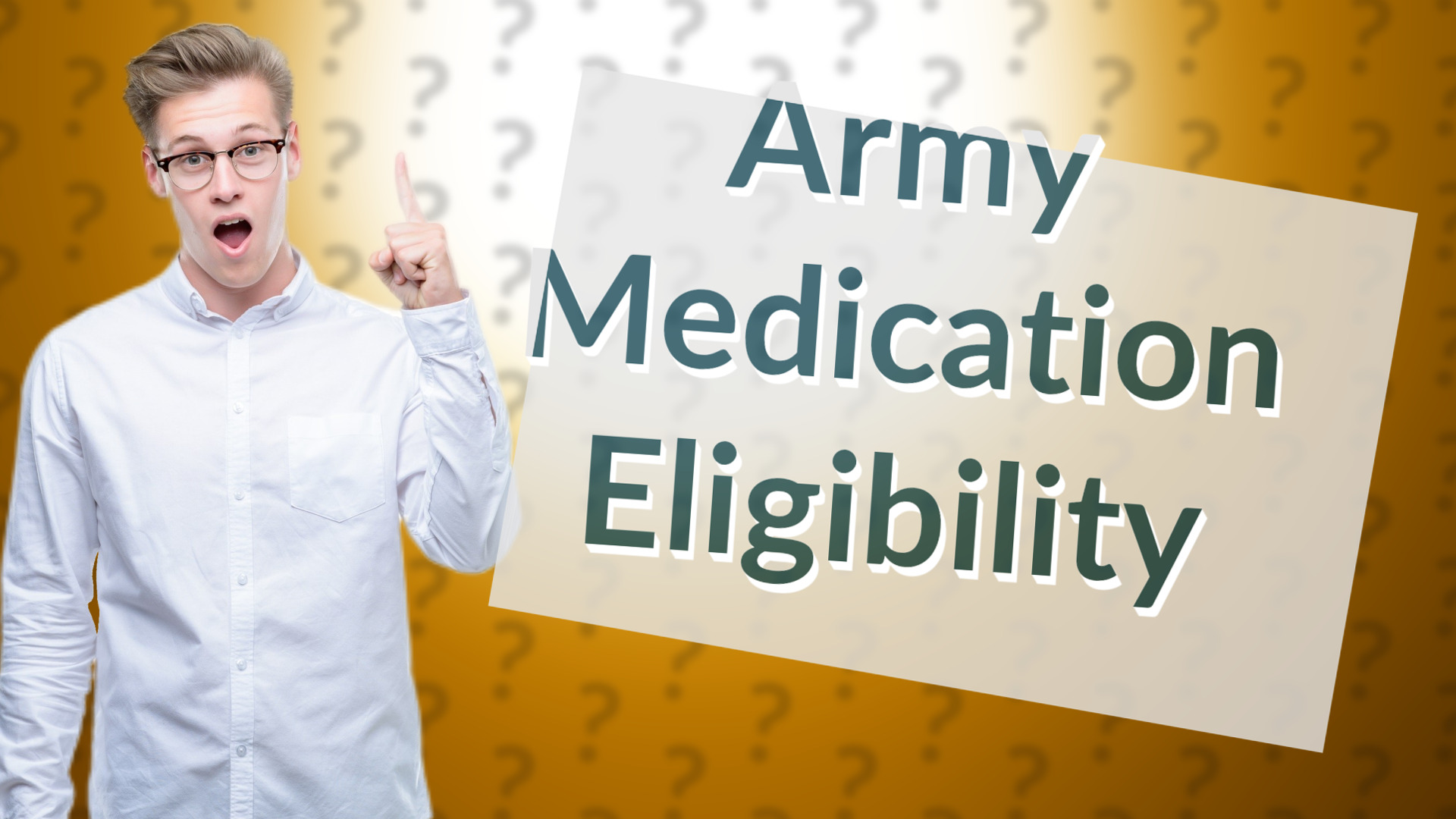 Army Medication Eligibility