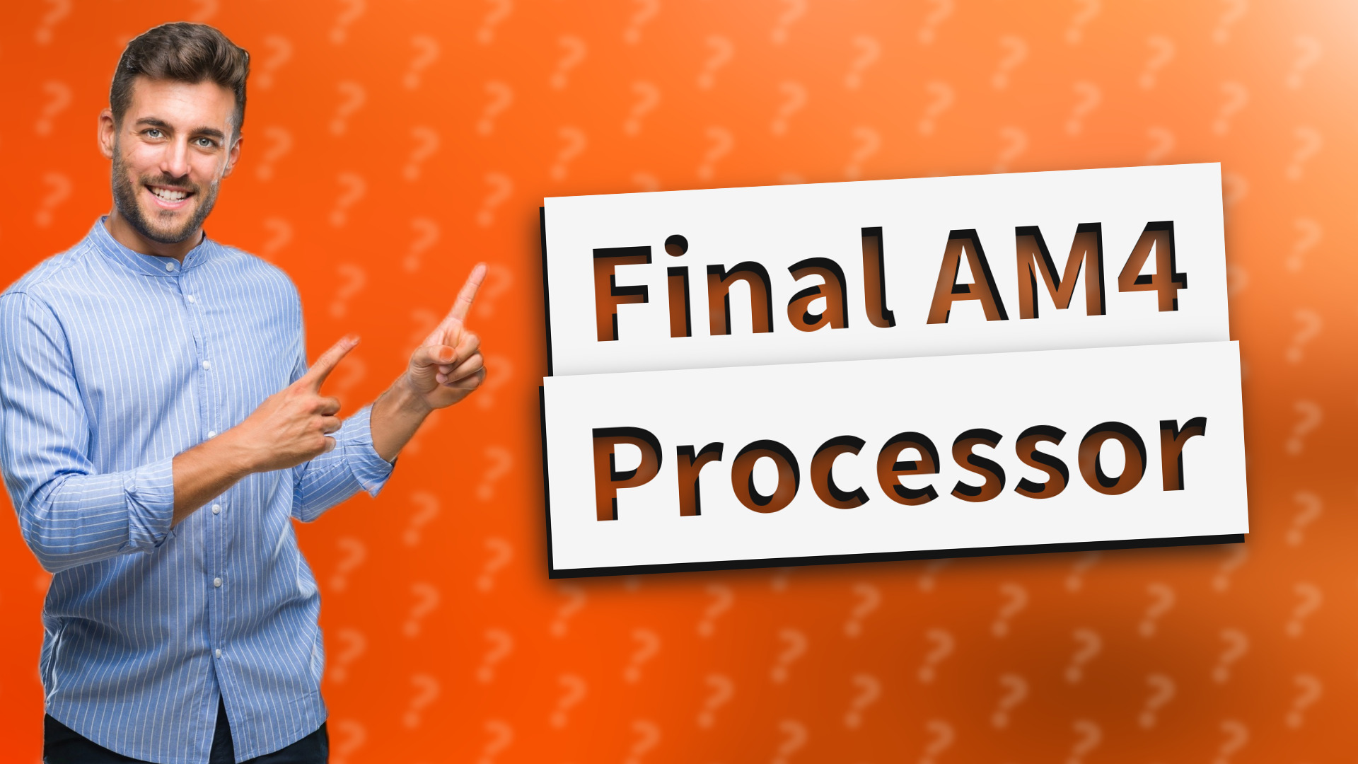 Final AM4 Processor