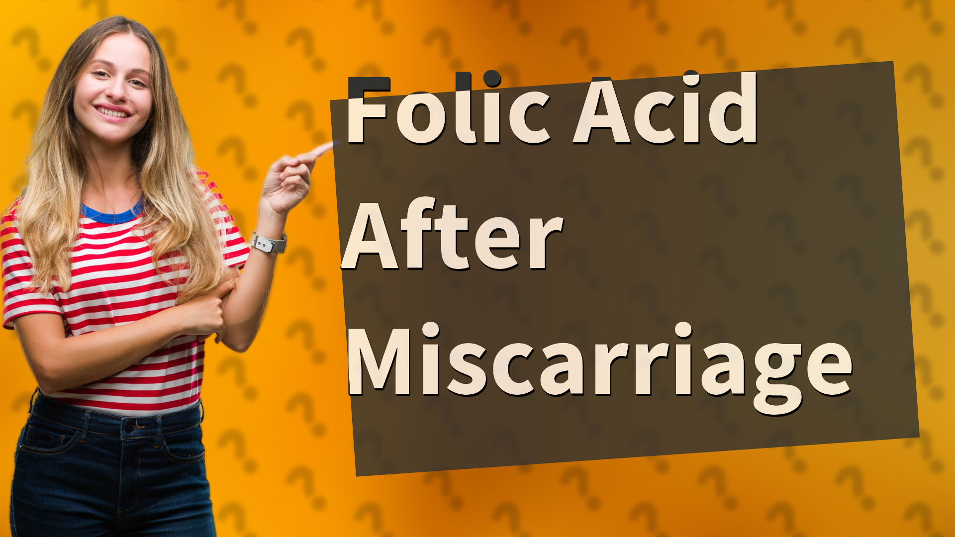 Folic Acid After Miscarriage