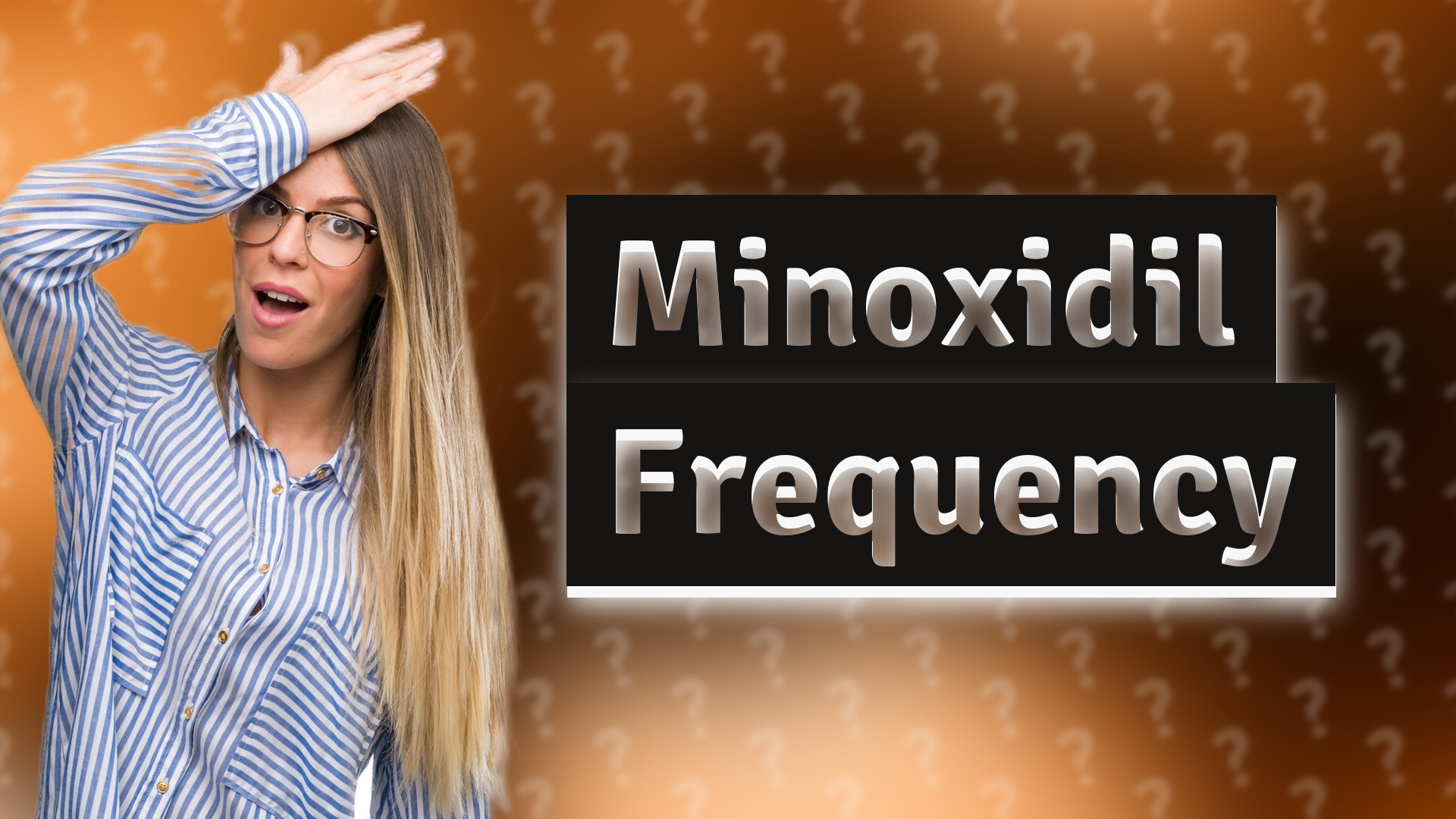 Minoxidil Frequency