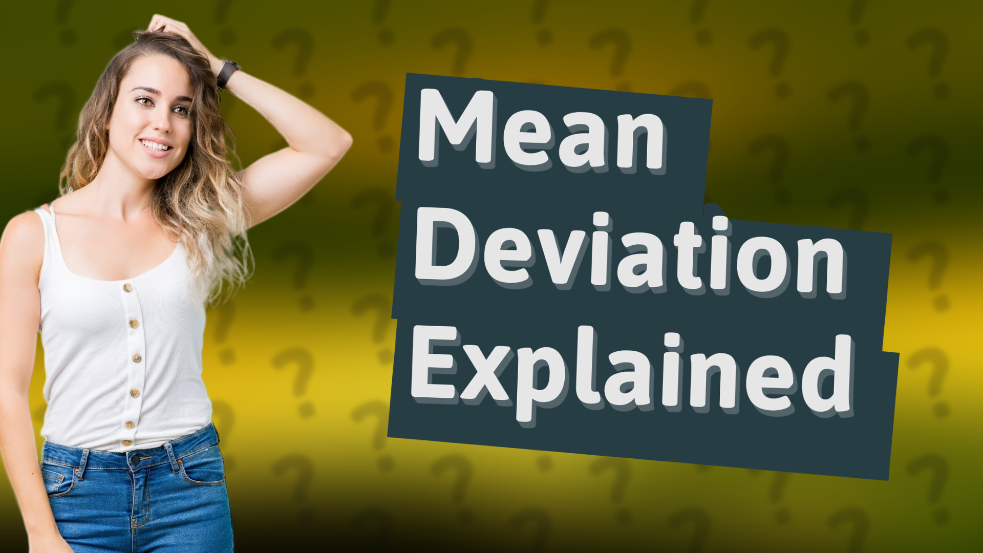 Mean Deviation Explained