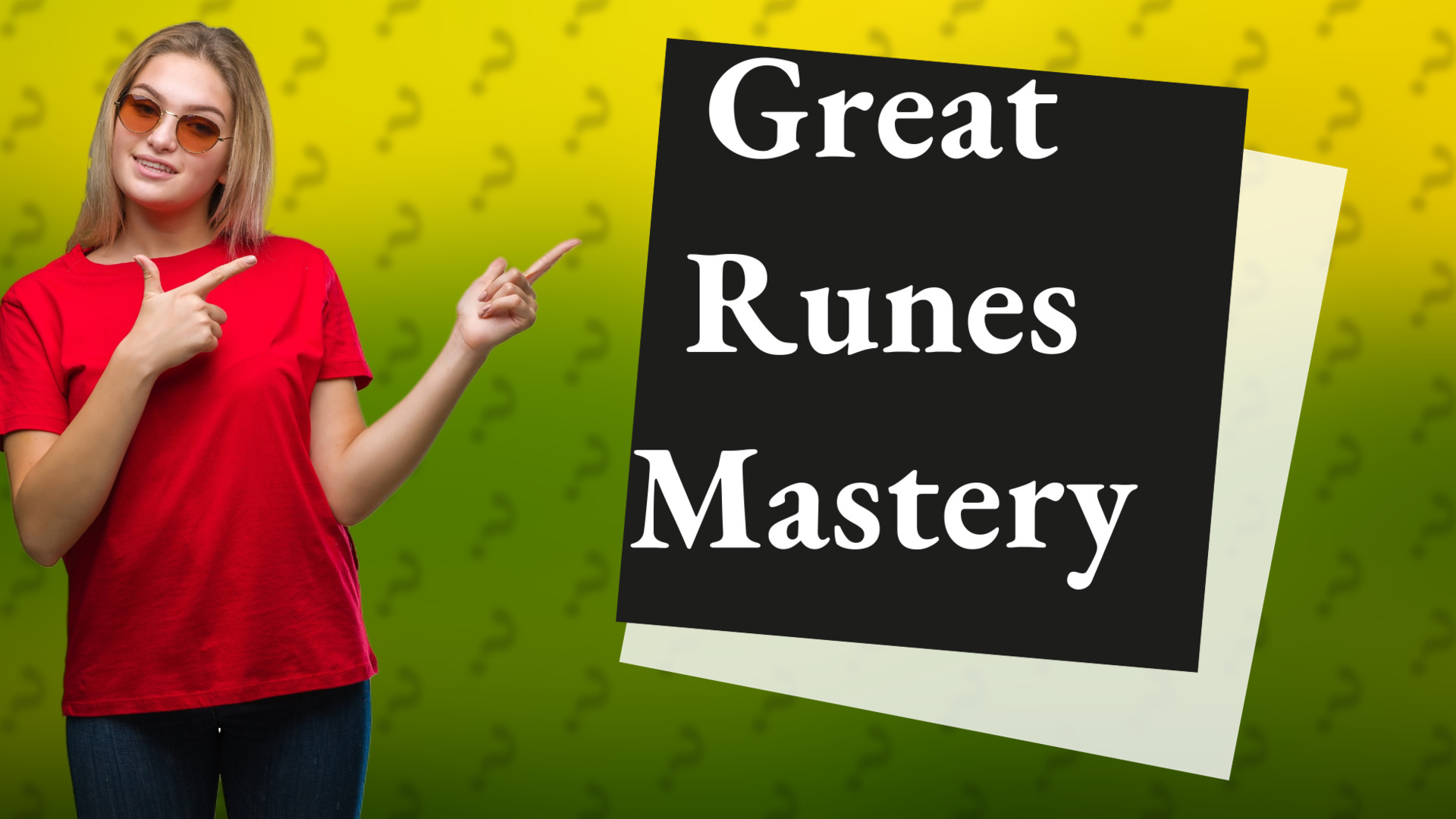 Great Runes Mastery