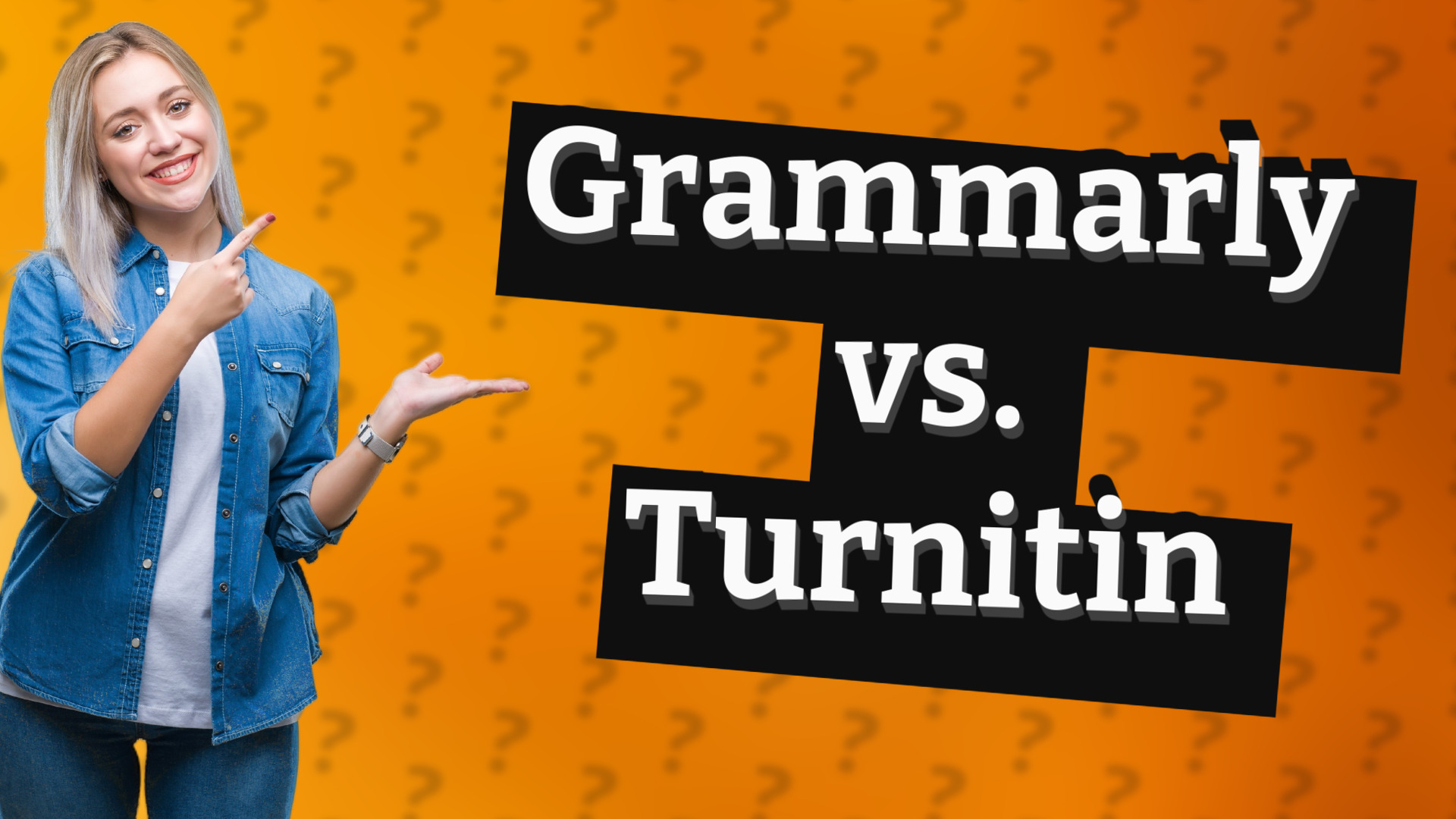 Grammarly vs. Turnitin