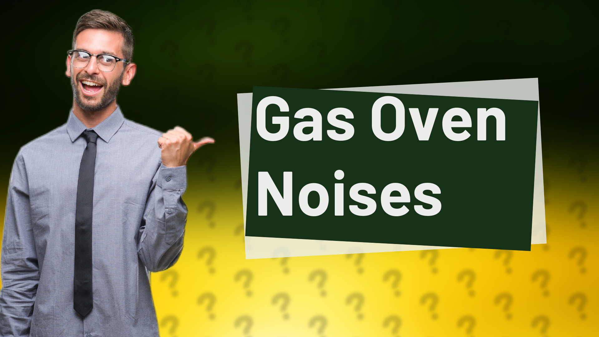 Gas Oven Noises