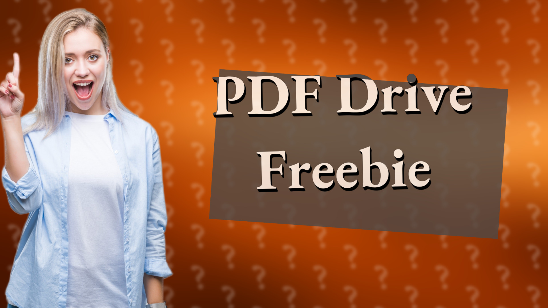 PDF Drive Freebie