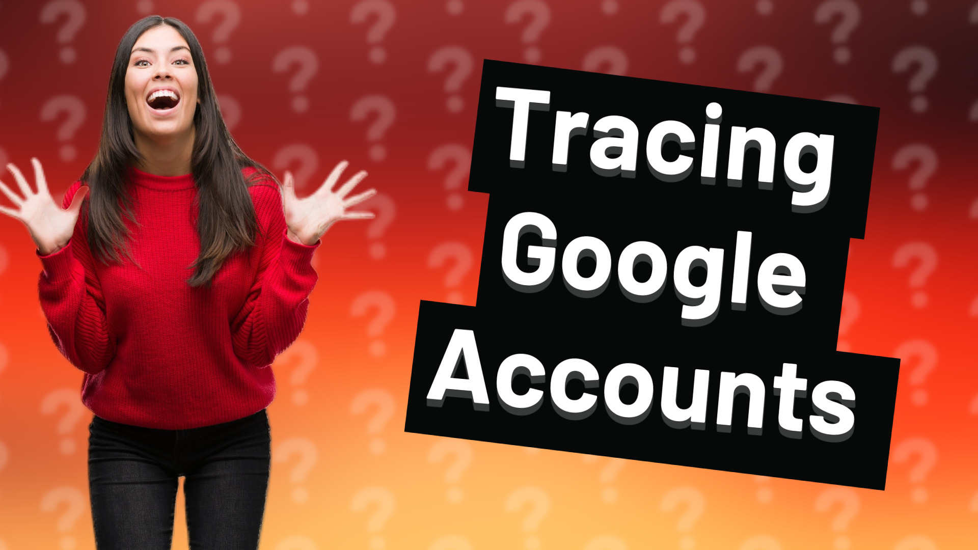 Tracing Google Accounts