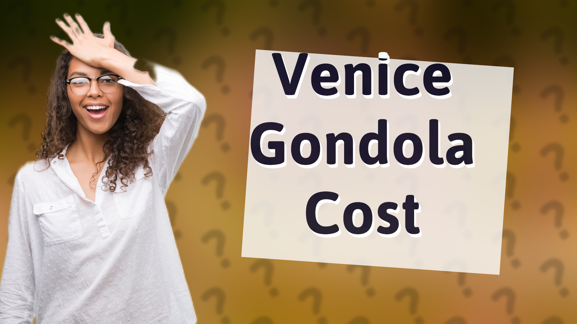 Venice Gondola Cost