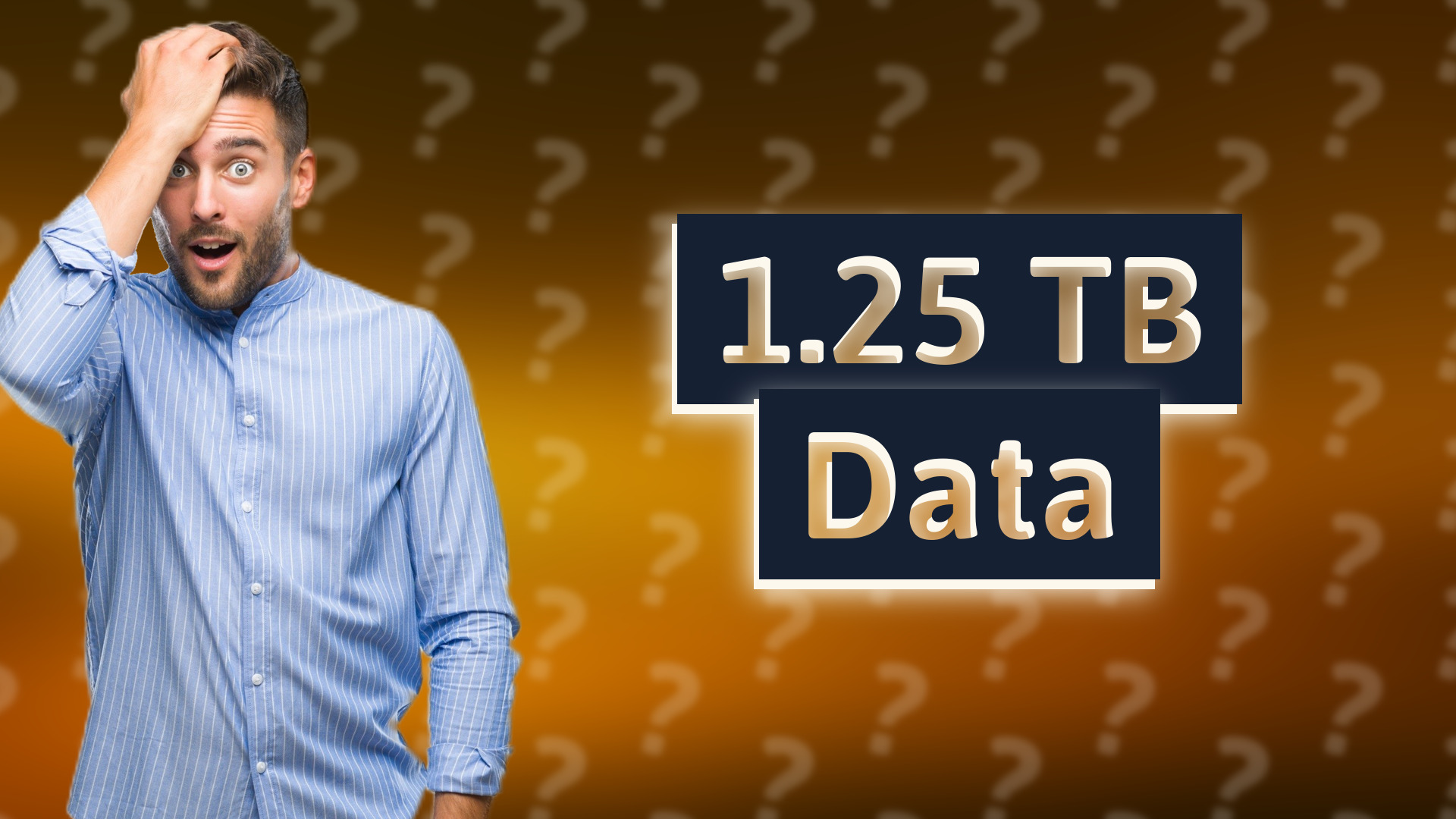 1.25 TB Data