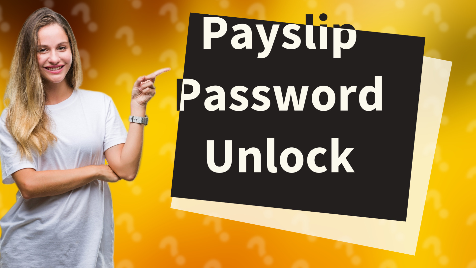 Payslip Password Unlock