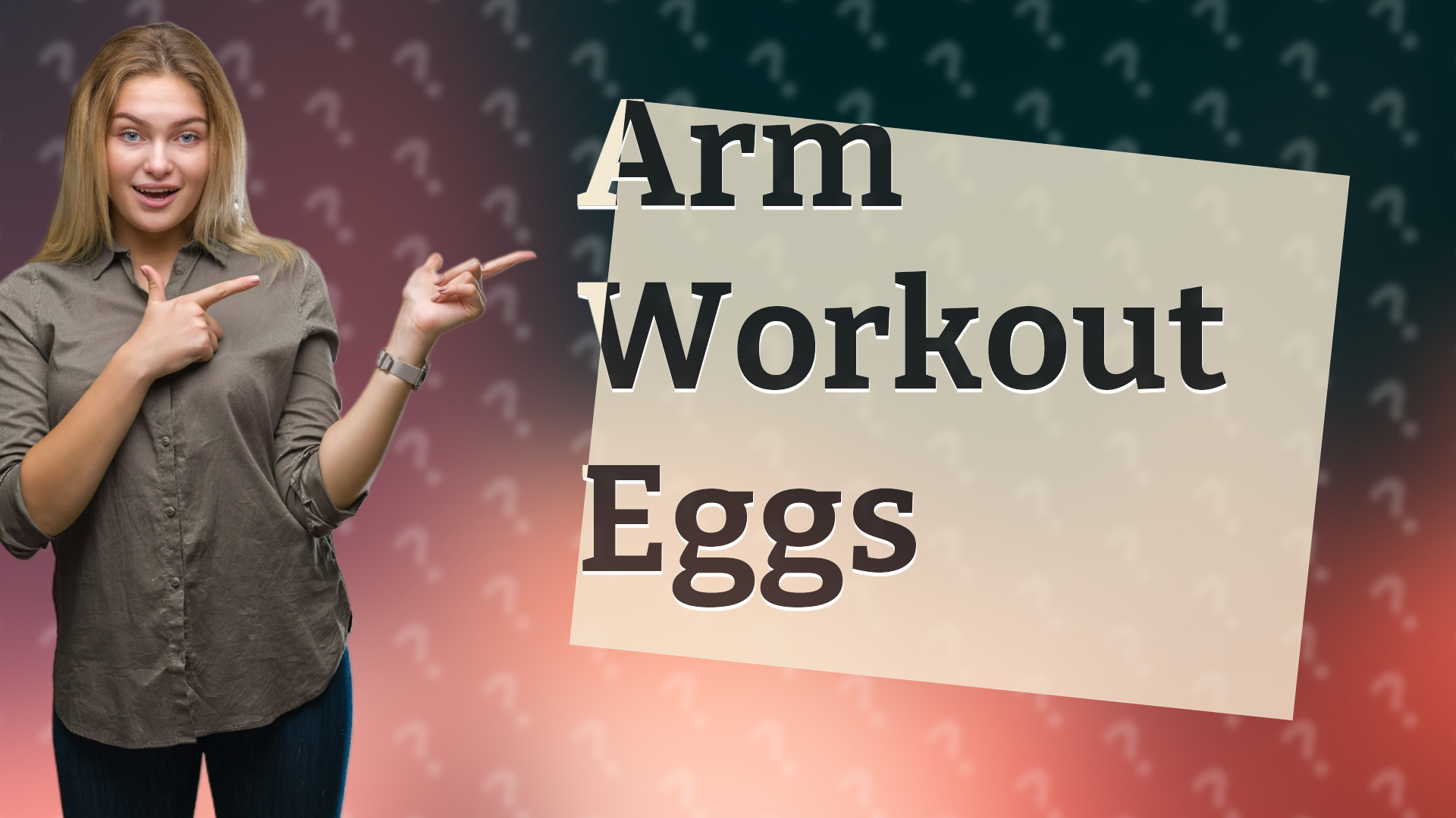 Arm Workout Eggs