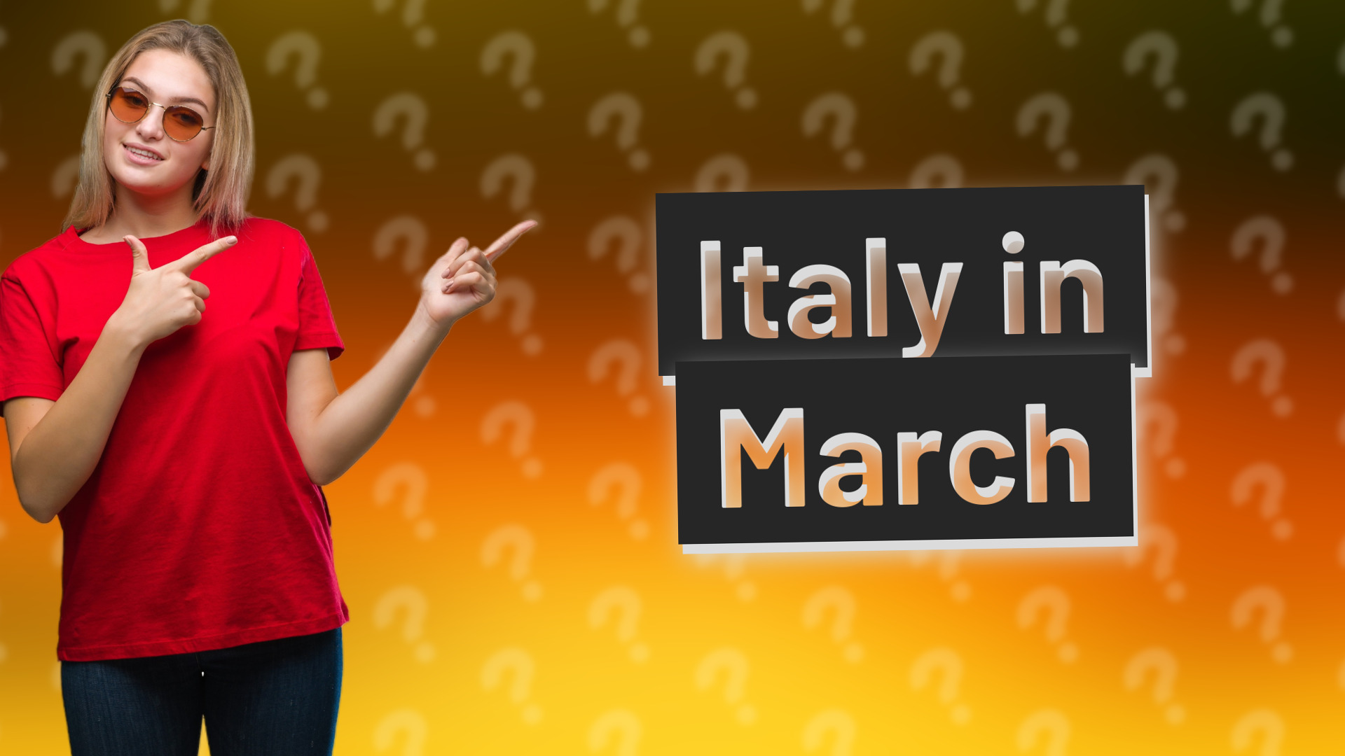 Italy in March