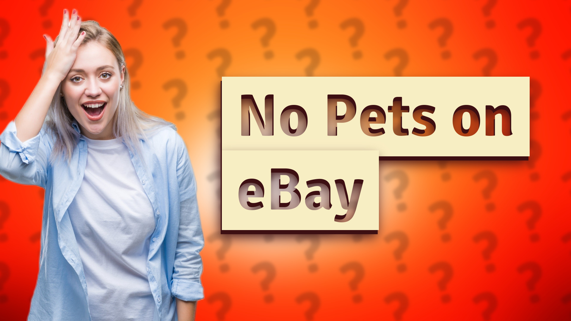 No Pets on eBay