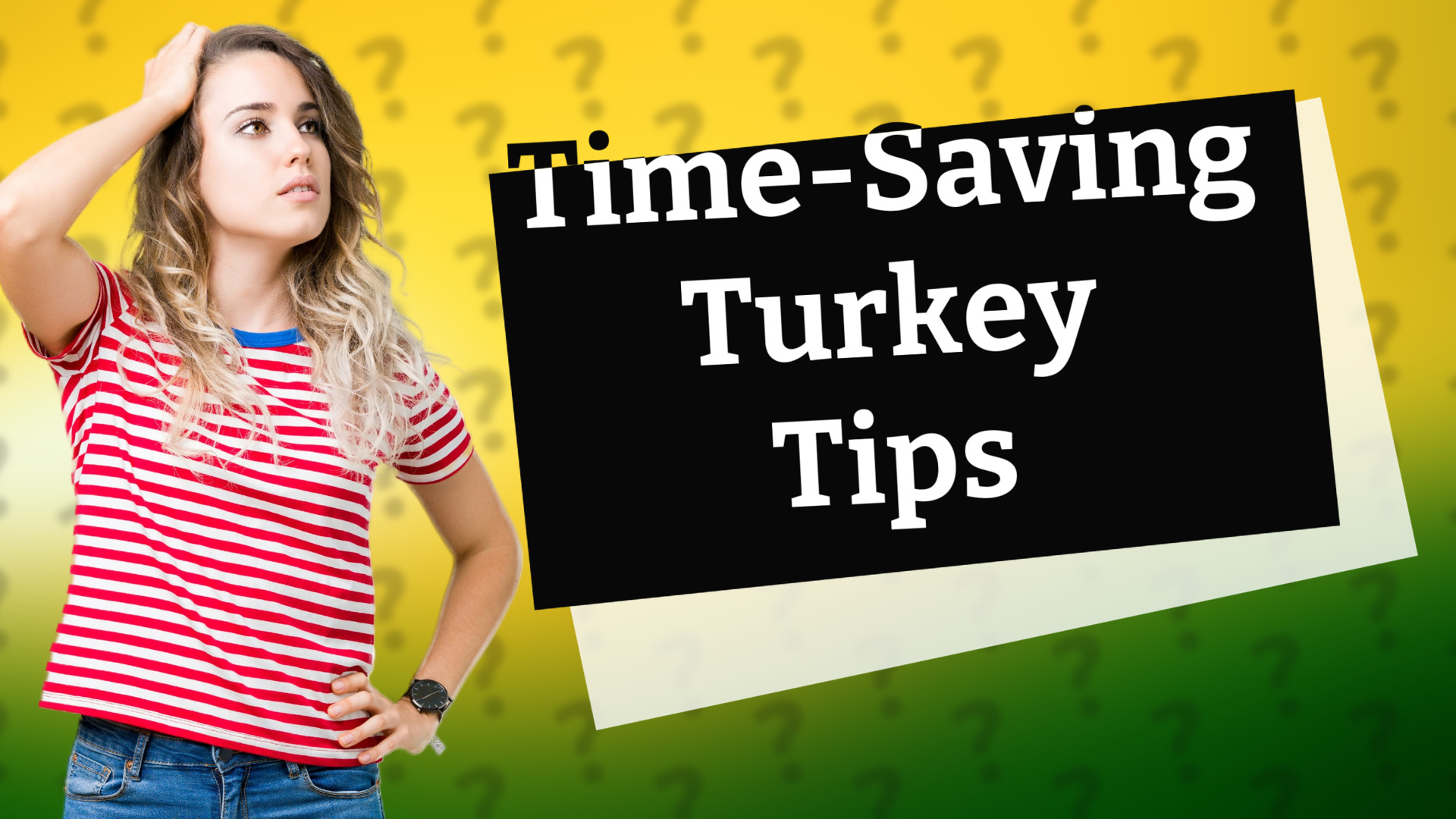 Time-Saving Turkey Tips