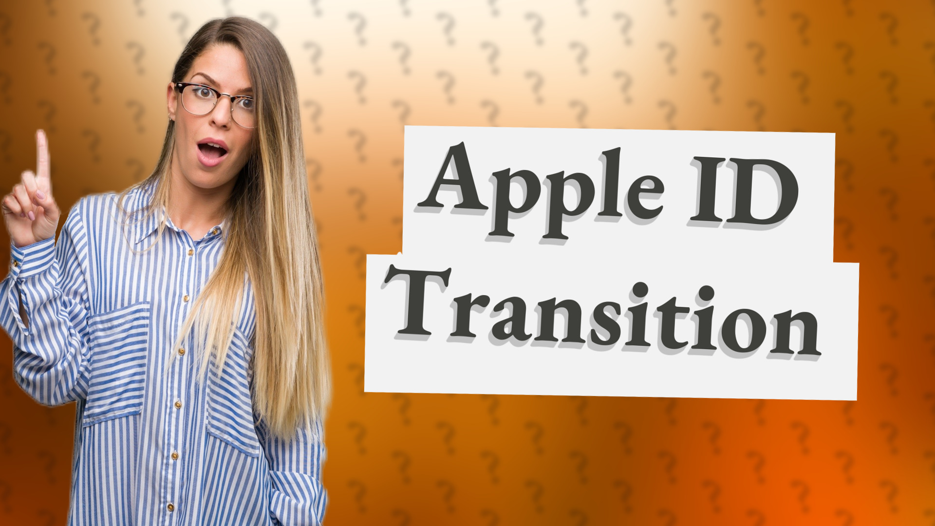 Apple ID Transition
