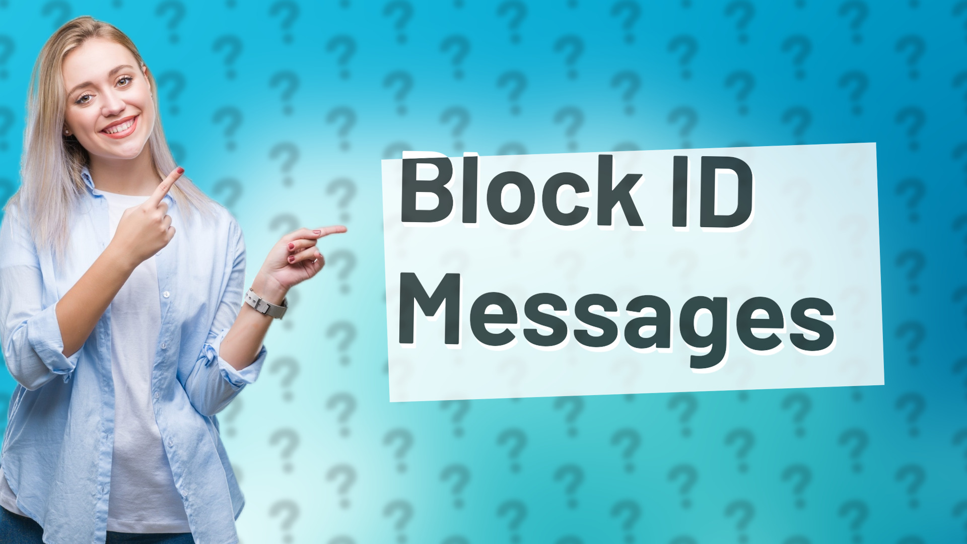 Block ID Messages
