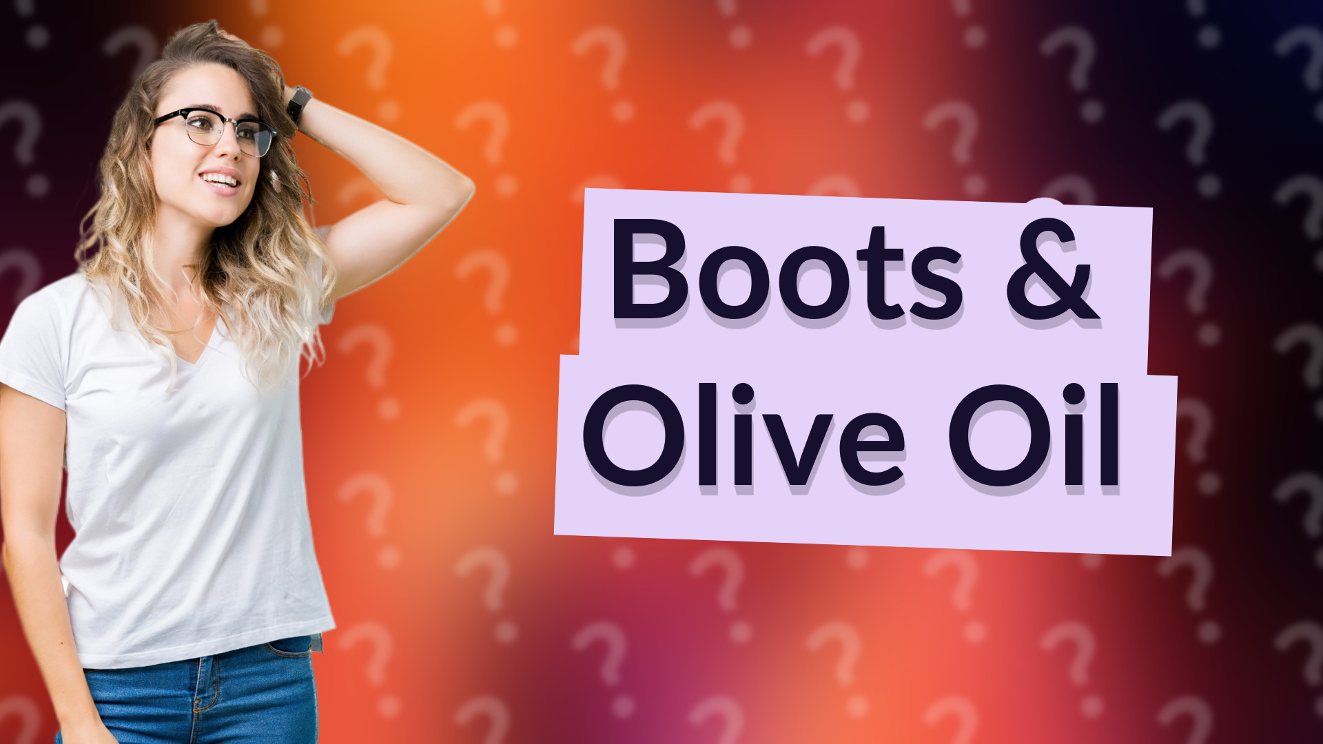 Boots & Olive Oil