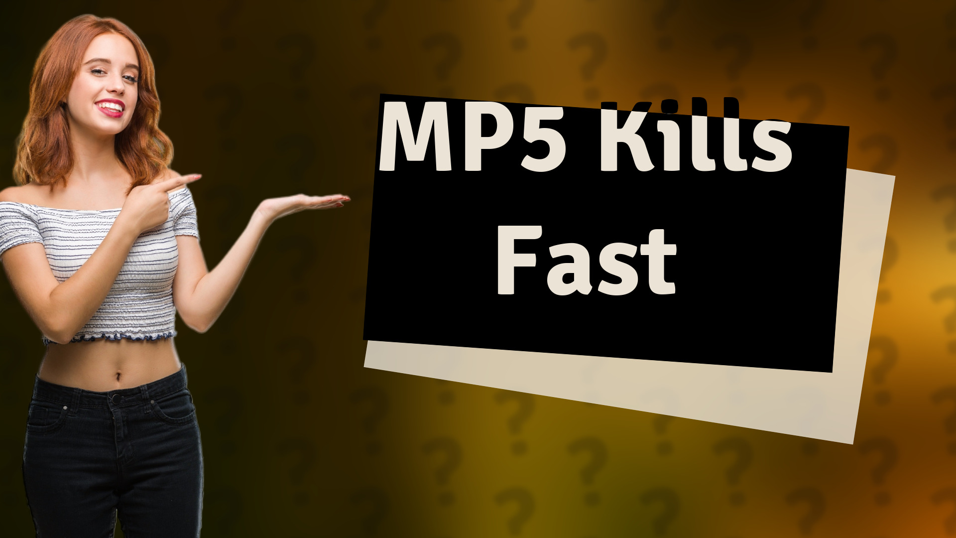 MP5 Kills Fast