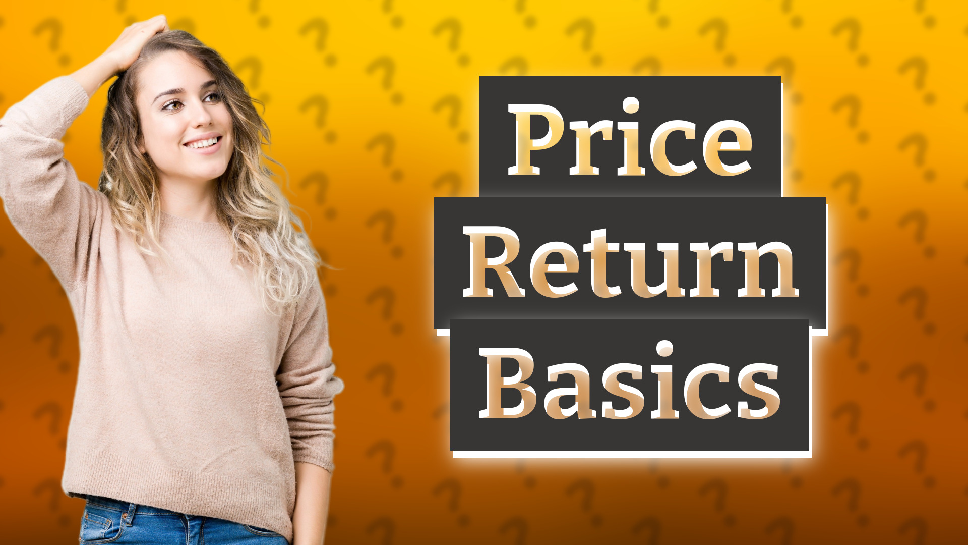 Price Return Basics