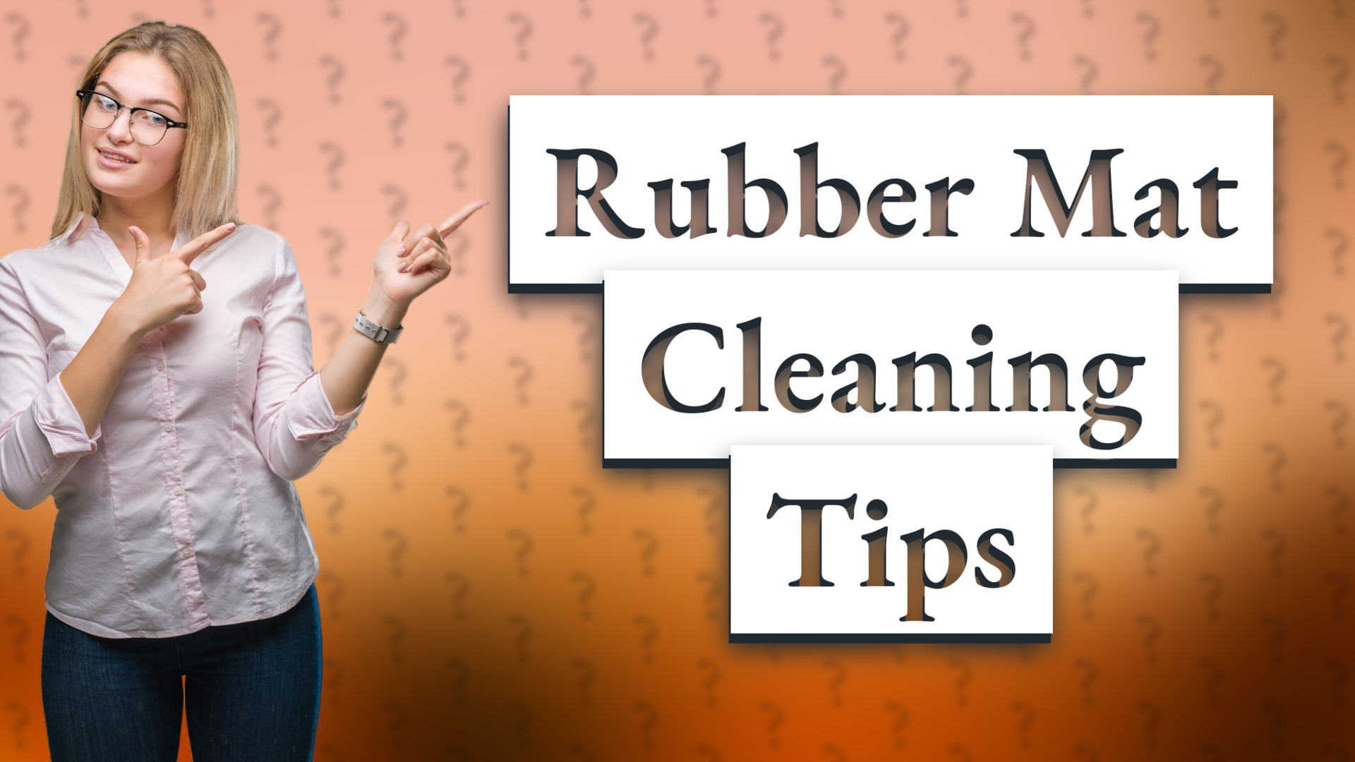 Rubber Mat Cleaning Tips
