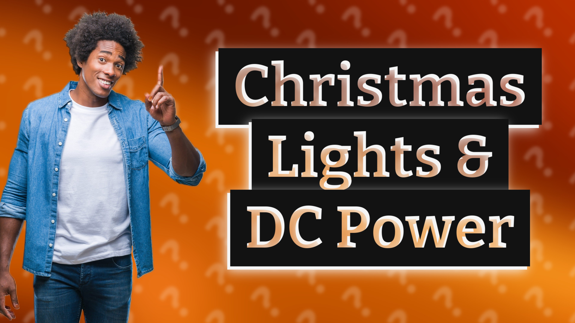 Christmas Lights & DC Power