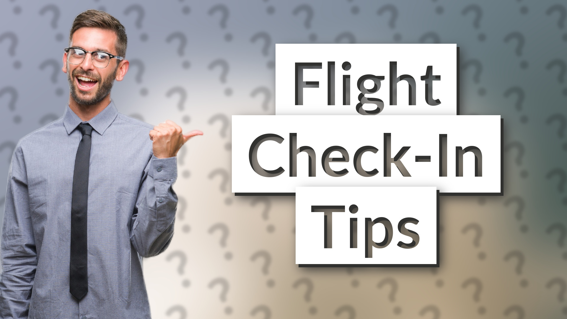 Flight Check-In Tips