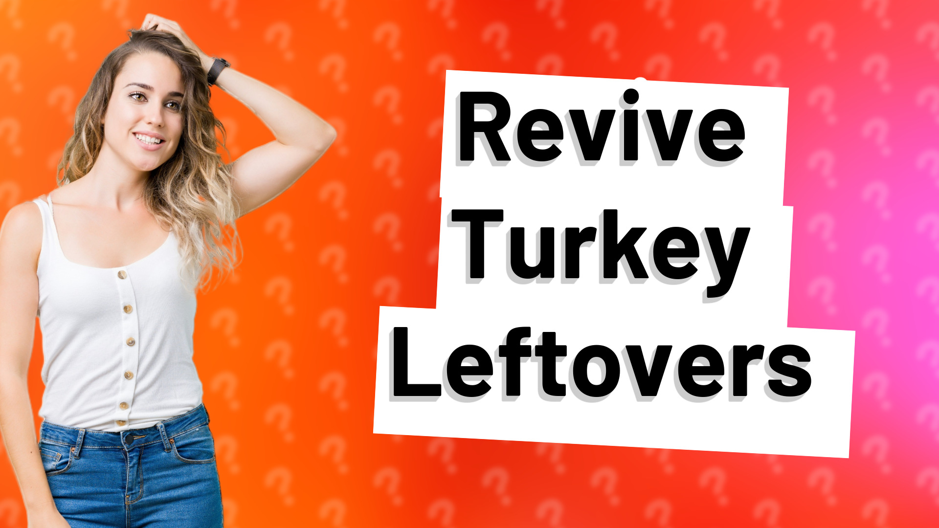 Revive Turkey Leftovers