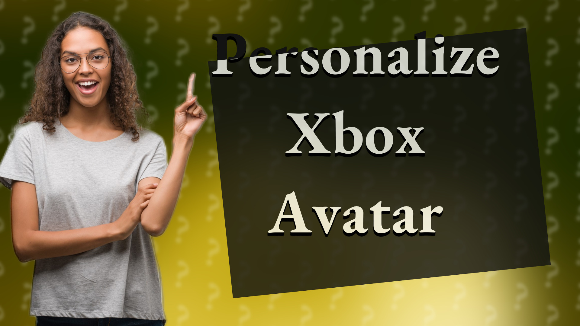 Personalize Xbox Avatar