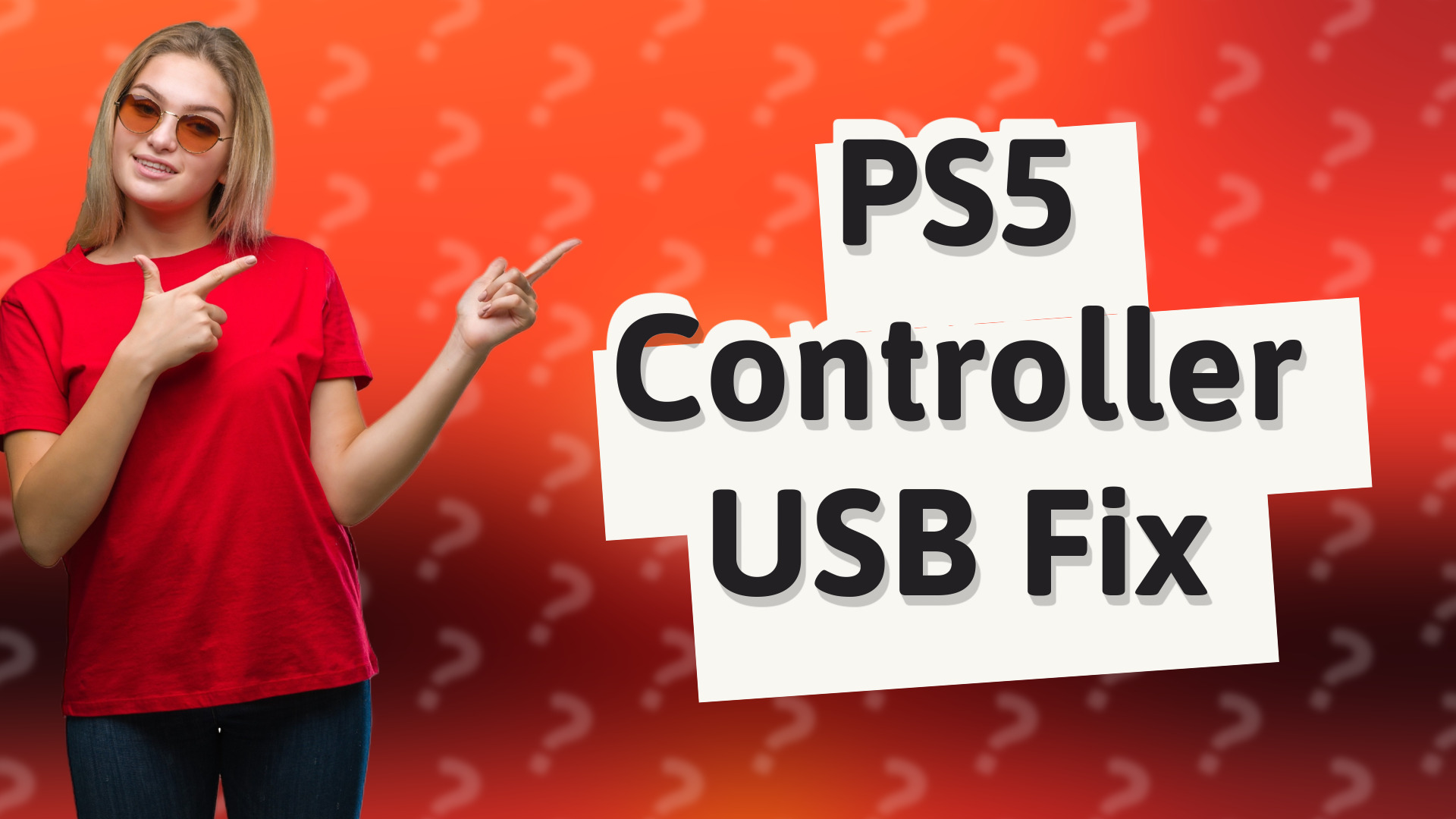 PS5 Controller USB Fix