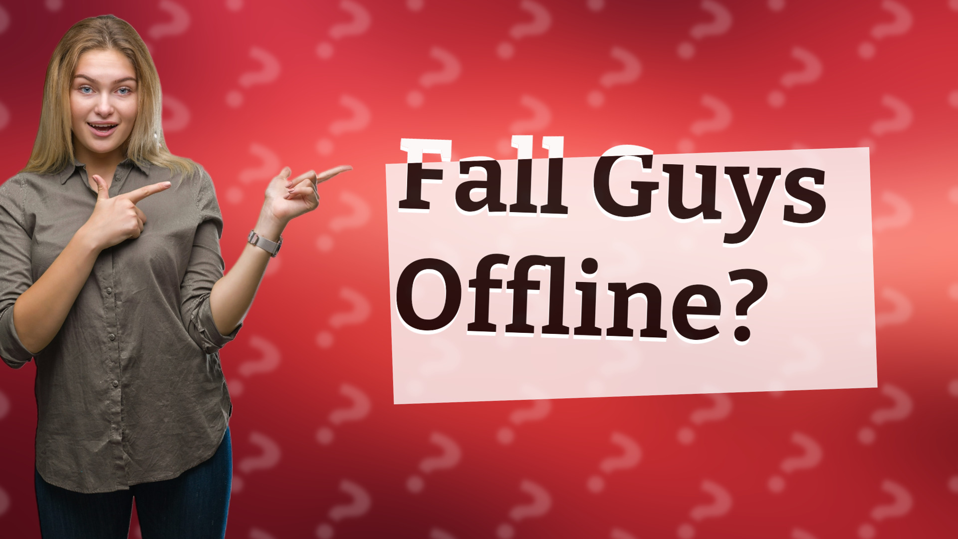 Fall Guys Offline?