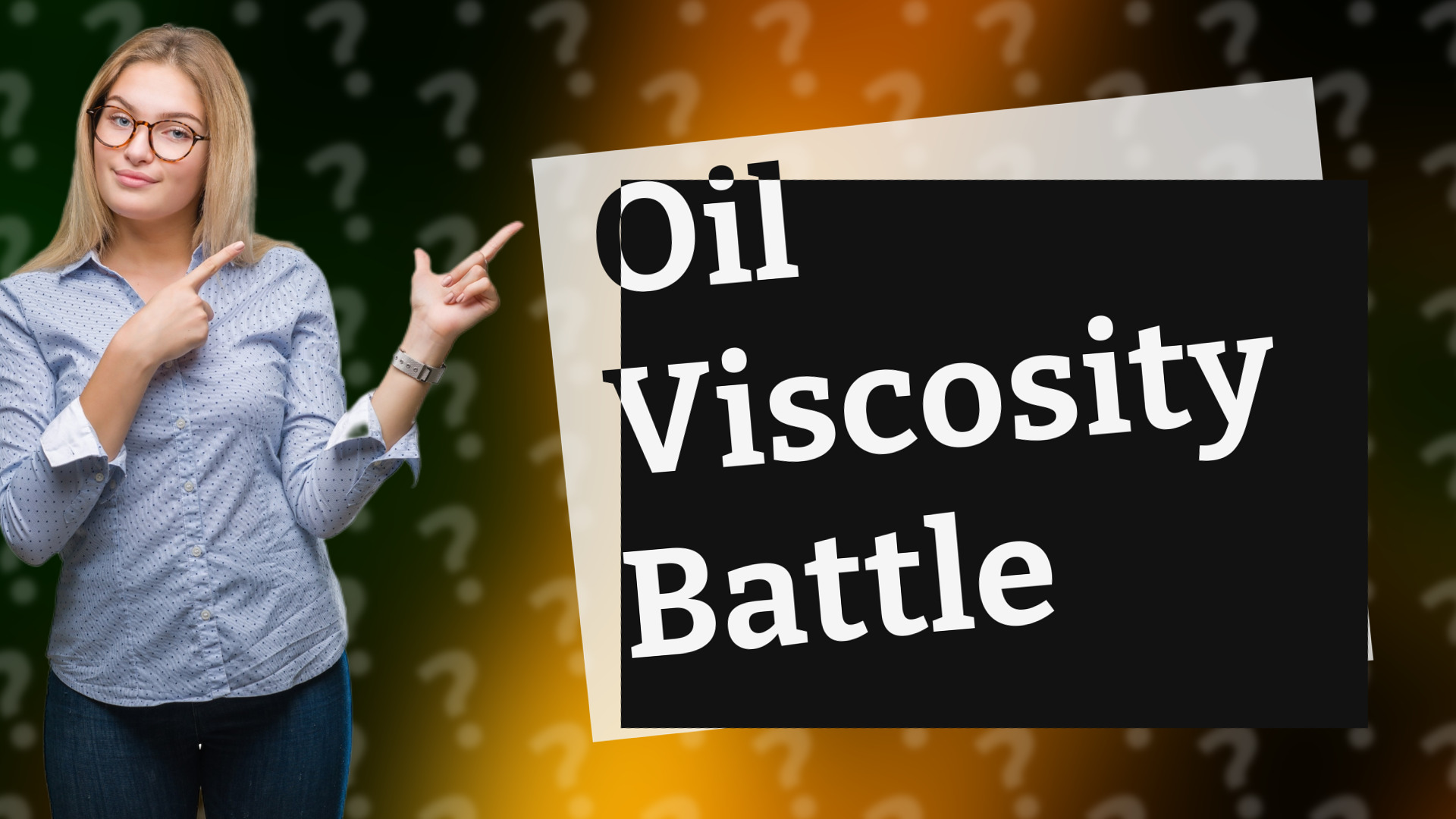 Oil Viscosity Battle