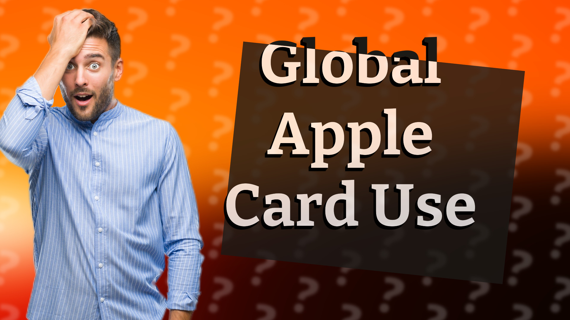 Global Apple Card Use