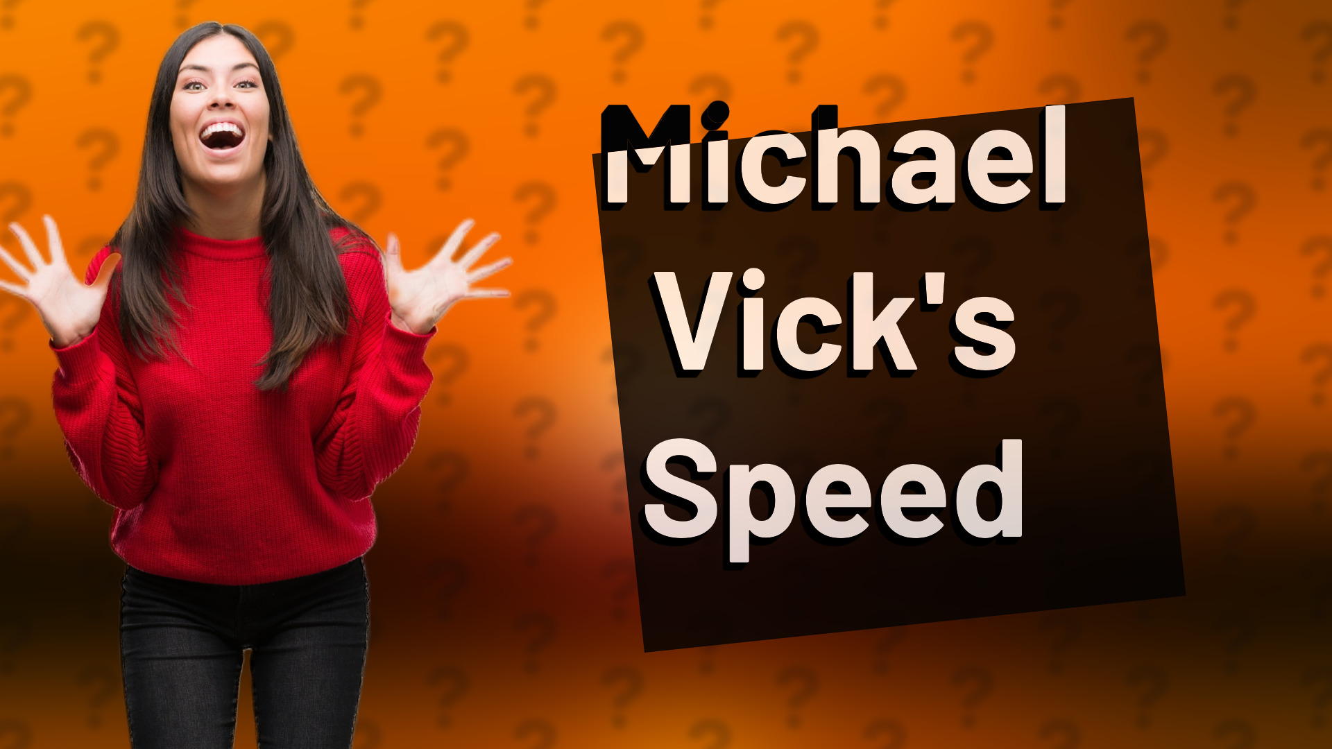 Michael Vick's Speed